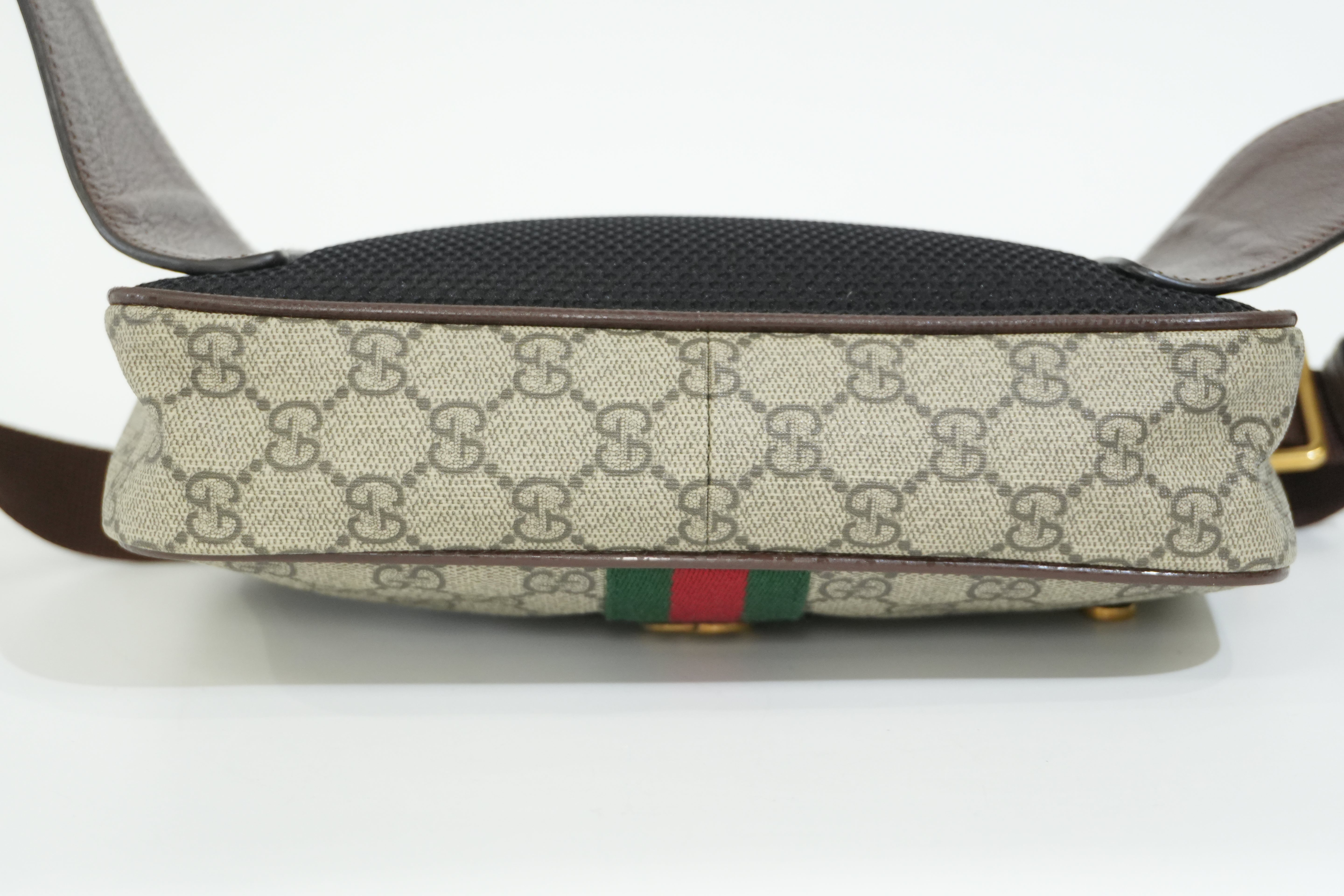 Pre-owned Gucci Ophidia Bumbag Brown