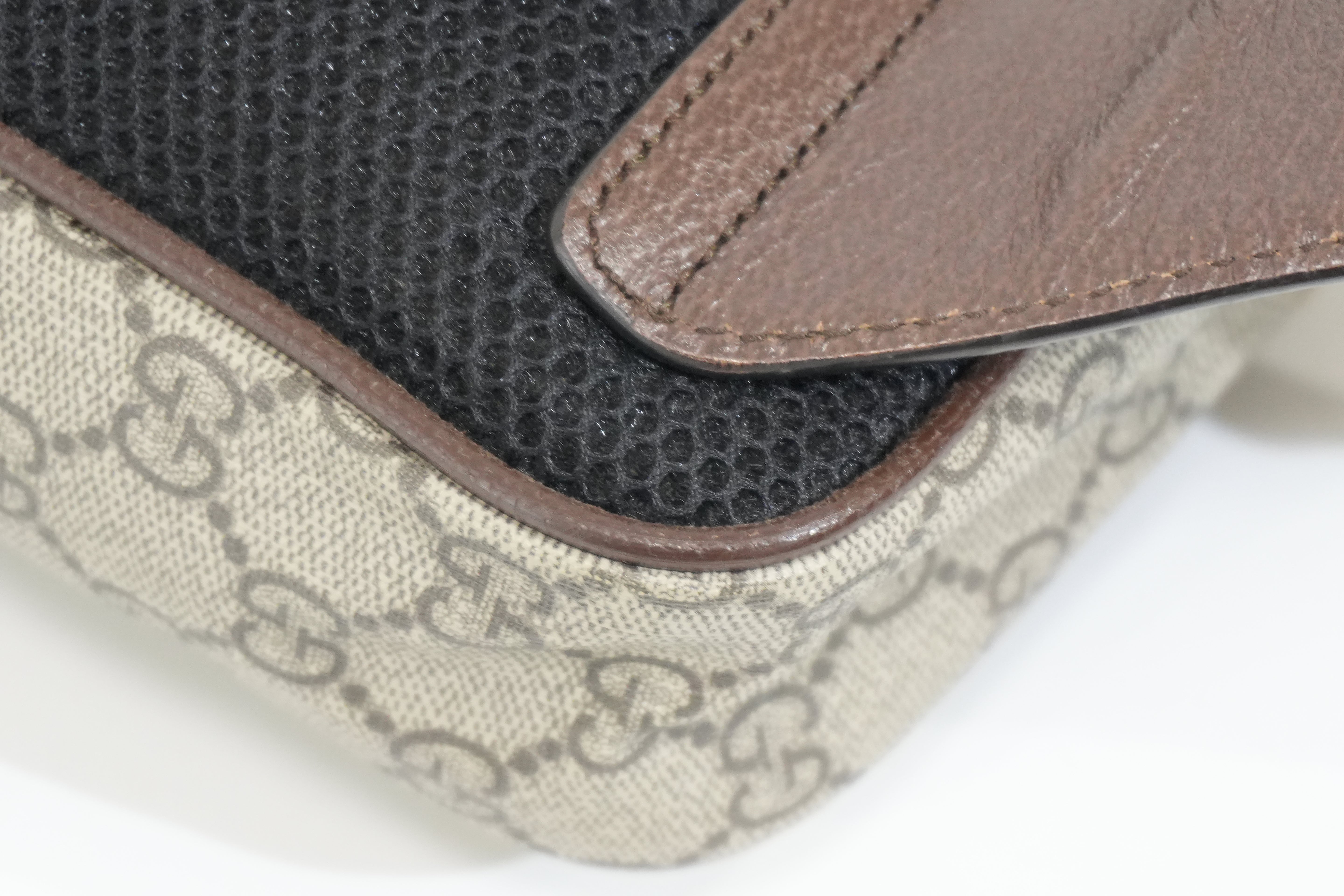 Pre-owned Gucci Ophidia Bumbag Brown