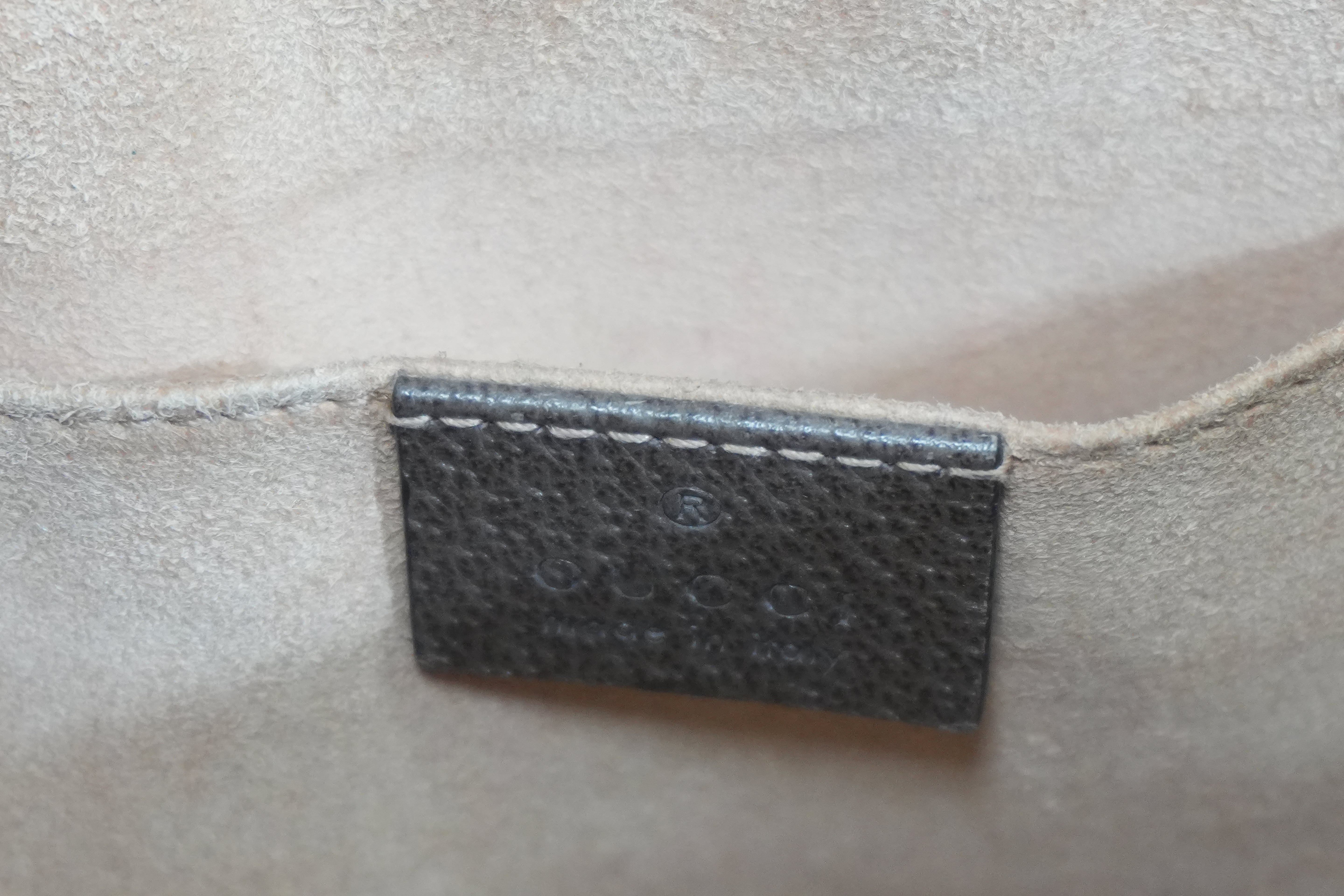 Pre-owned Gucci Ophidia Crossbody Bag Brown