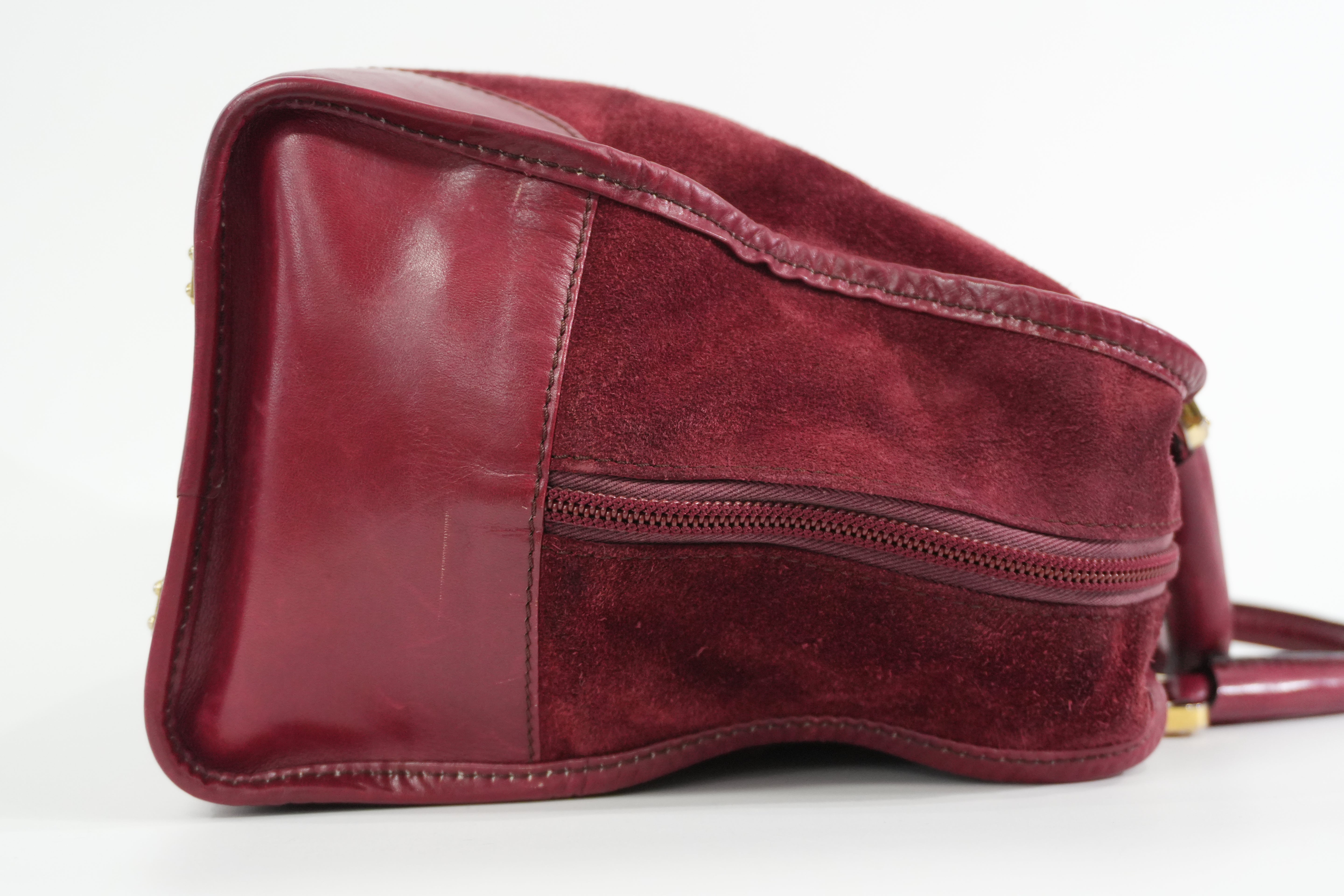 Pre-owned Loewe Leather Amazona Handbag Red