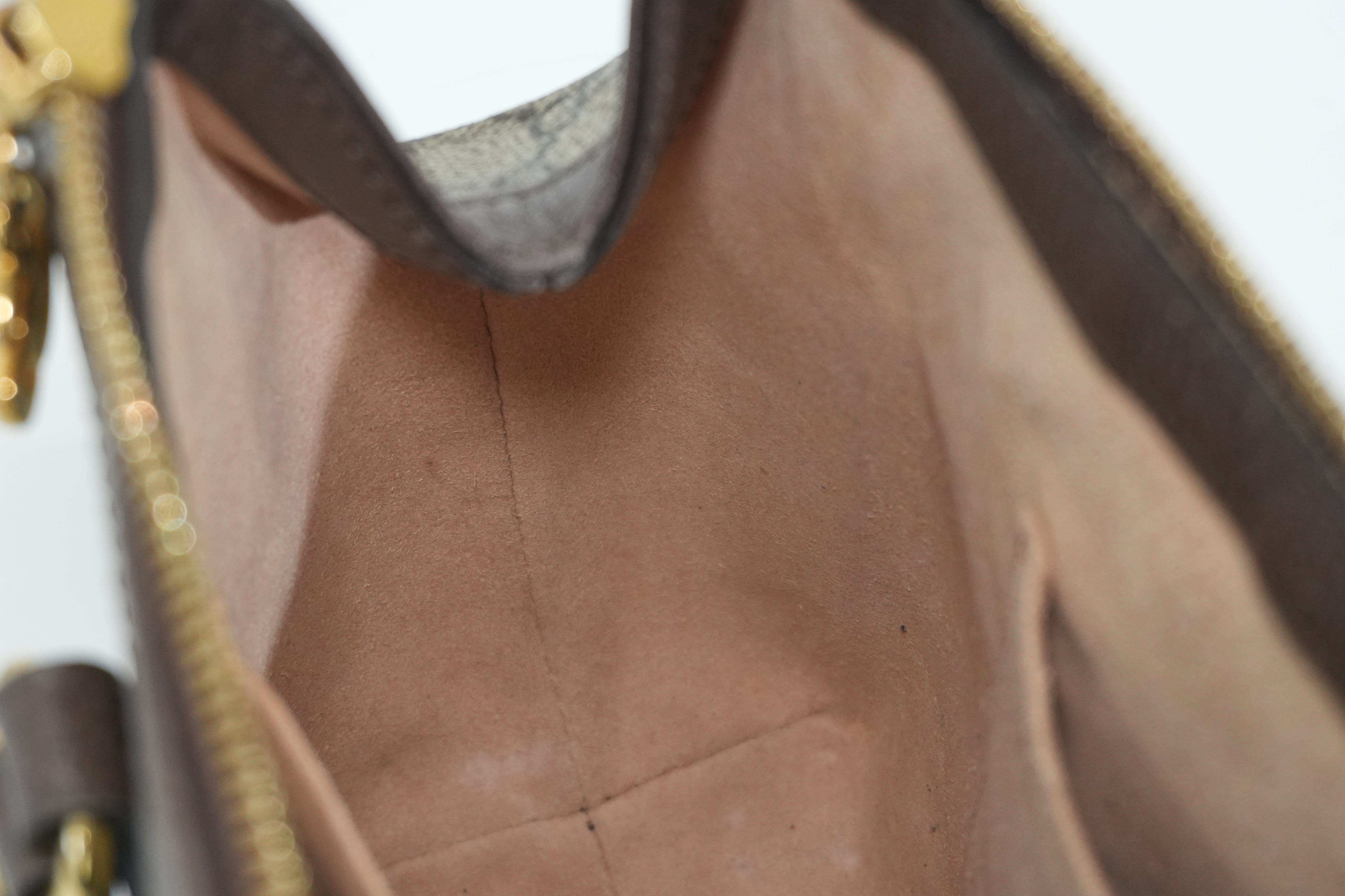 Pre-owned Gucci Ophidia Crossbody Bag Brown