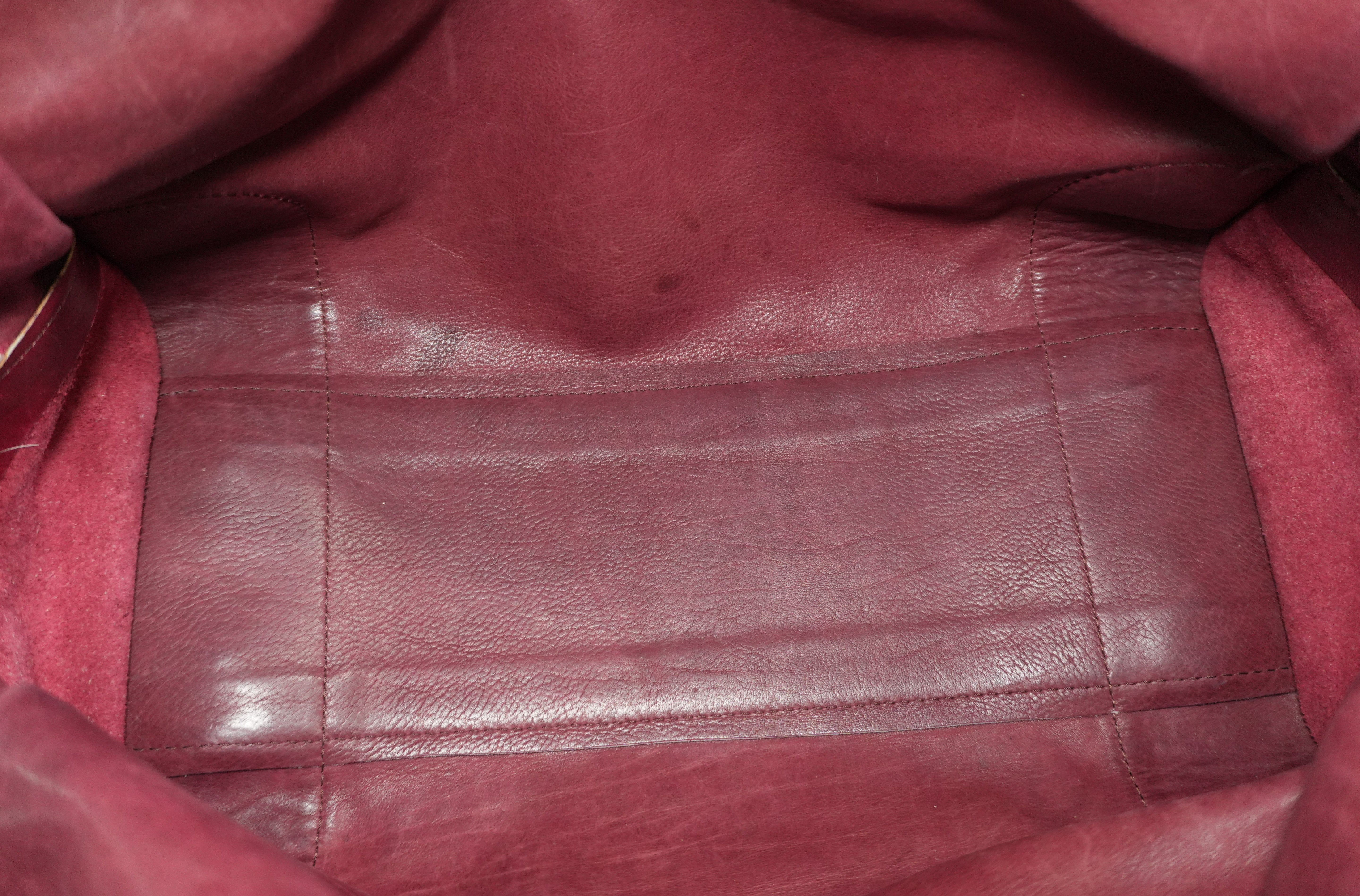 Pre-owned Loewe Leather Amazona Handbag Red