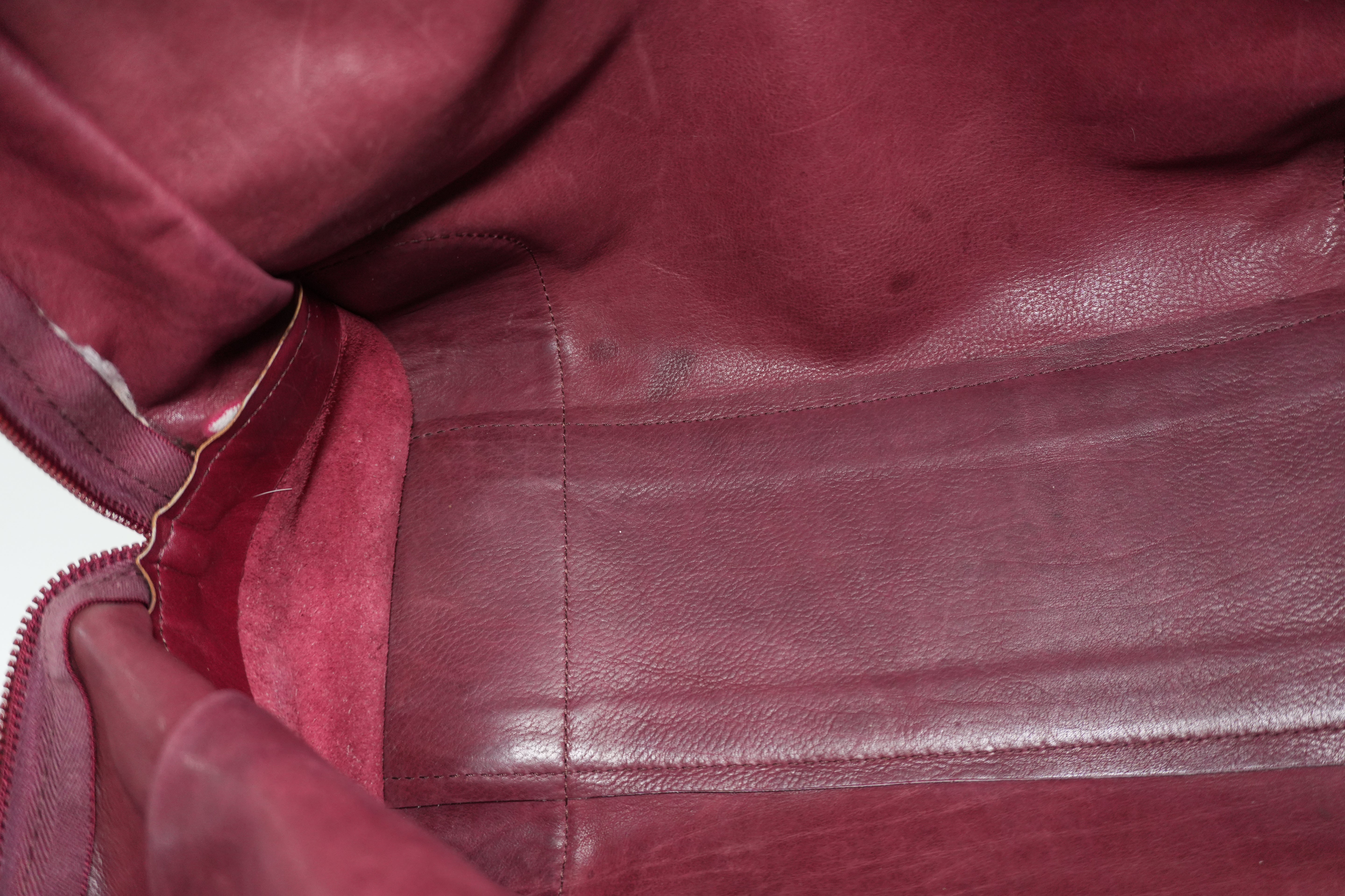 Pre-owned Loewe Leather Amazona Handbag Red