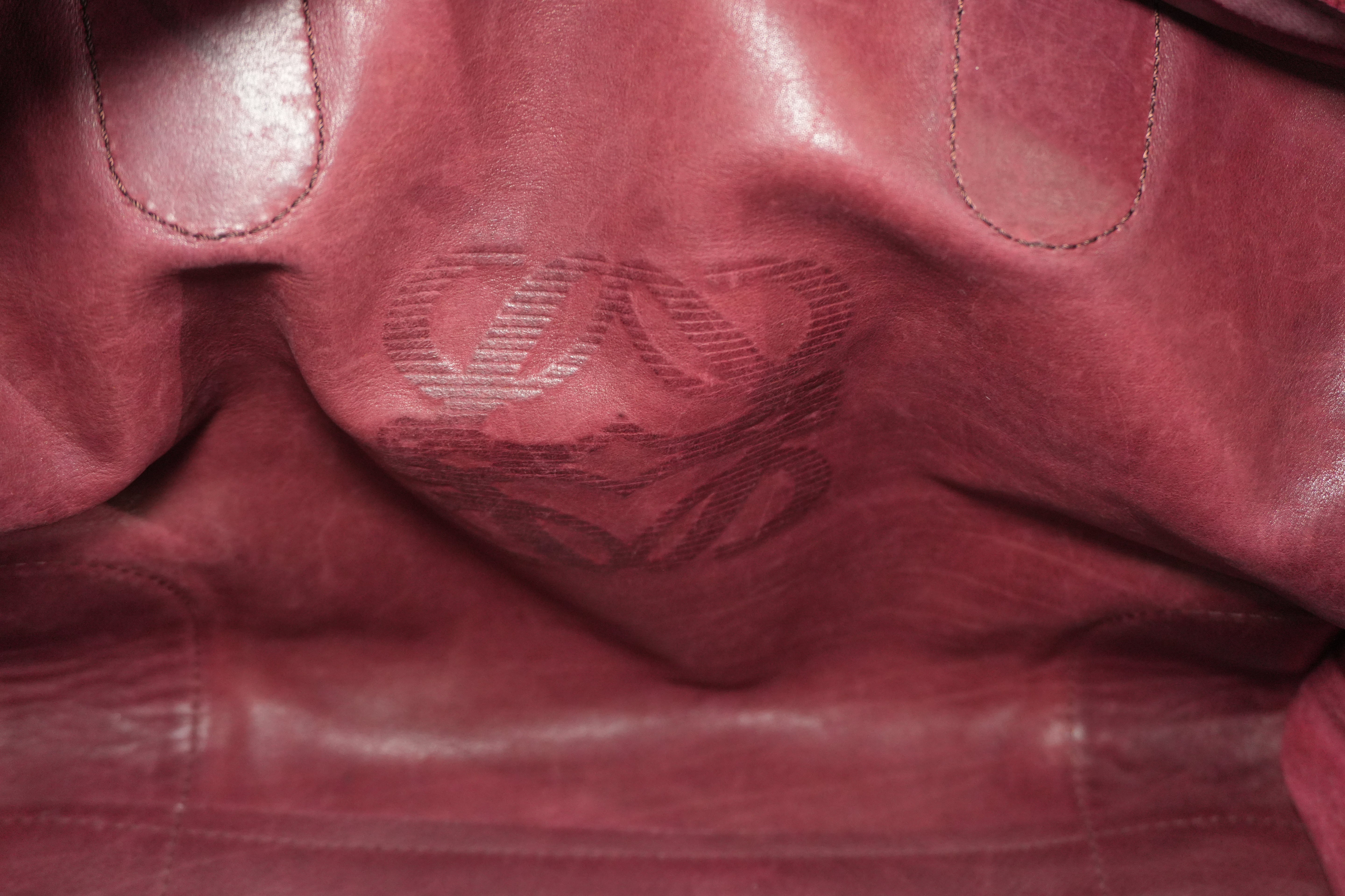 Pre-owned Loewe Leather Amazona Handbag Red