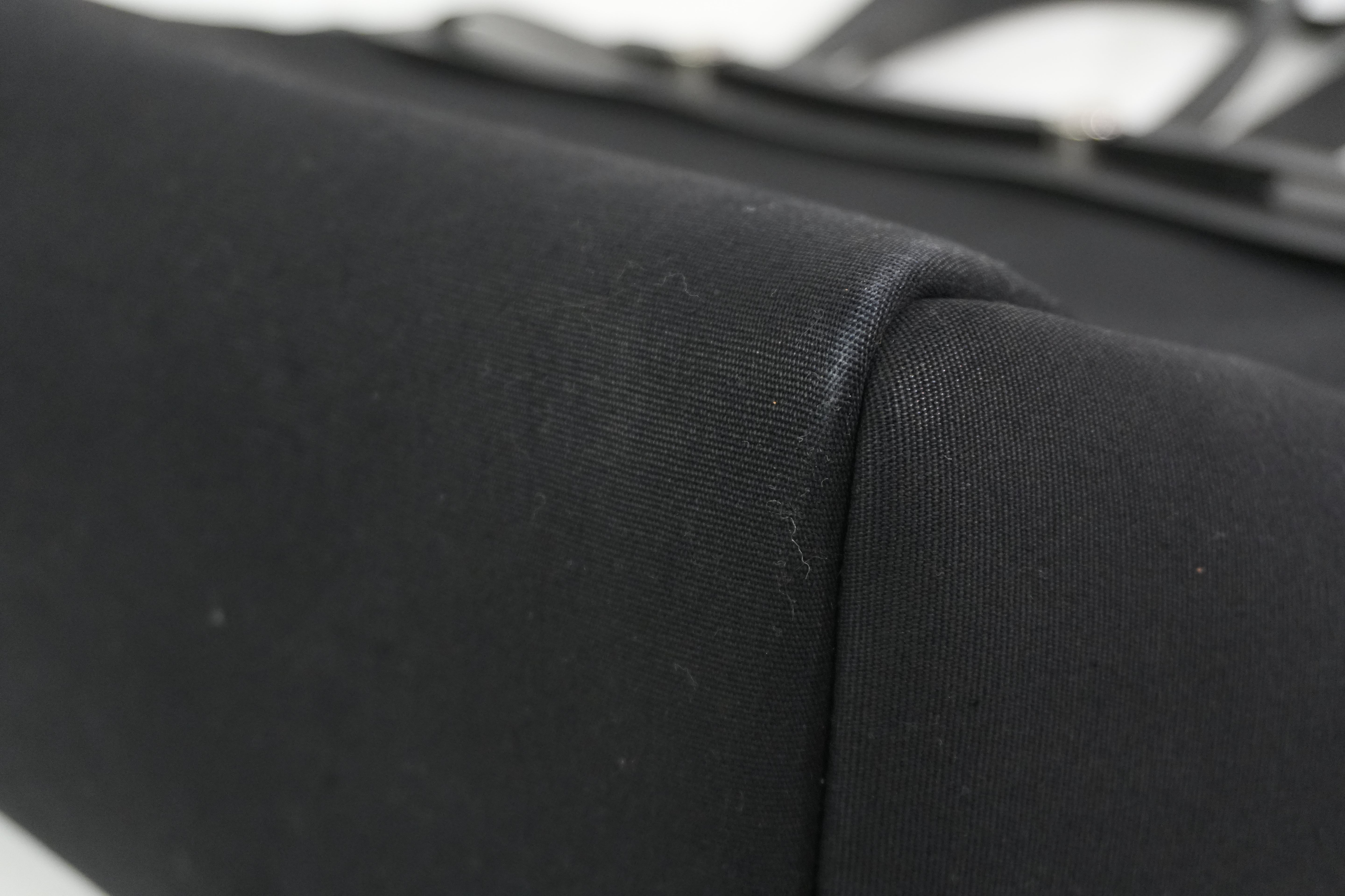 Pre-owned Hermes Herbag Cabas GM Tote Bag Black