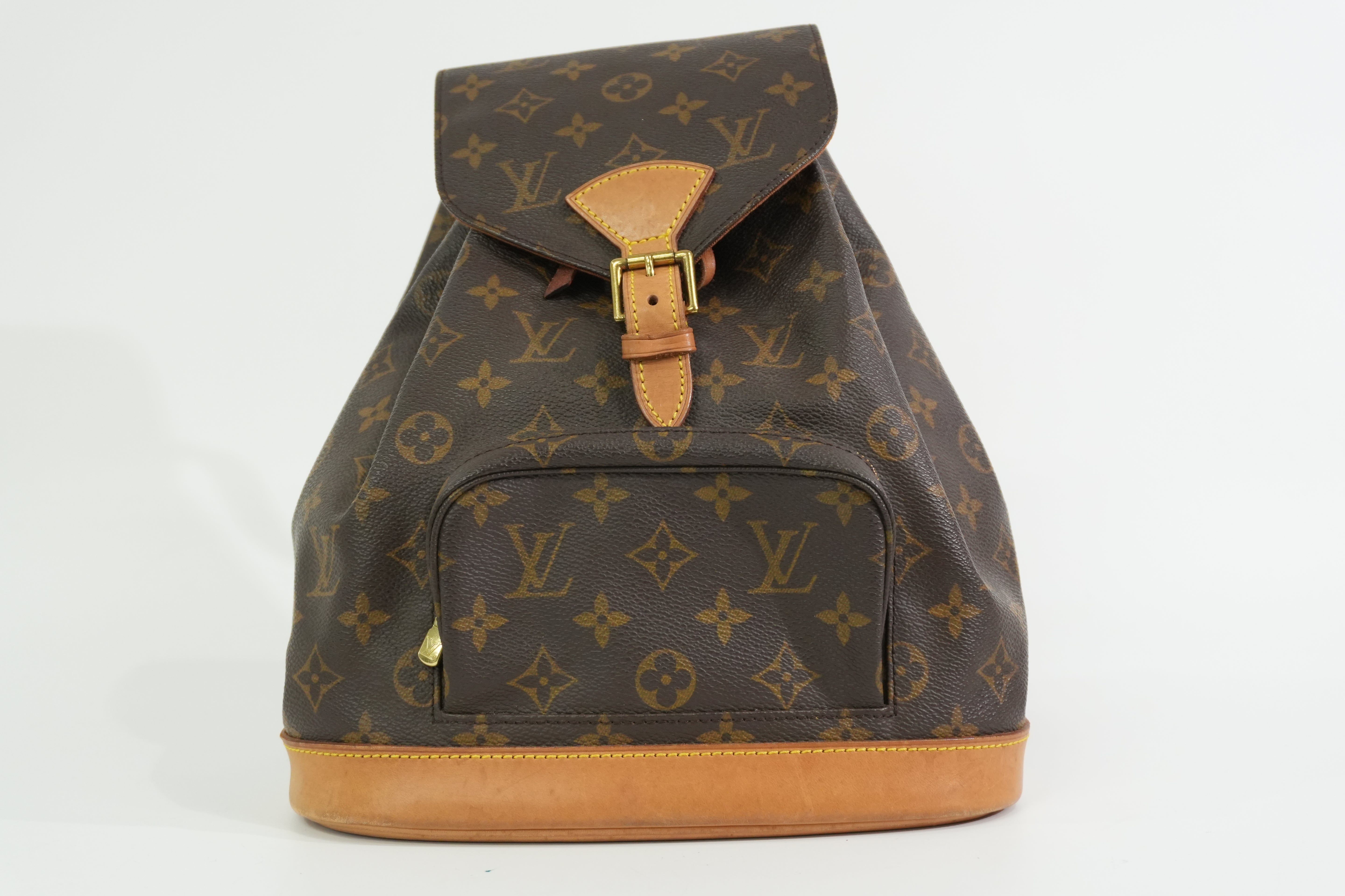Pre-owned Louis Vuitton Monogram Montsouris PM Backpack