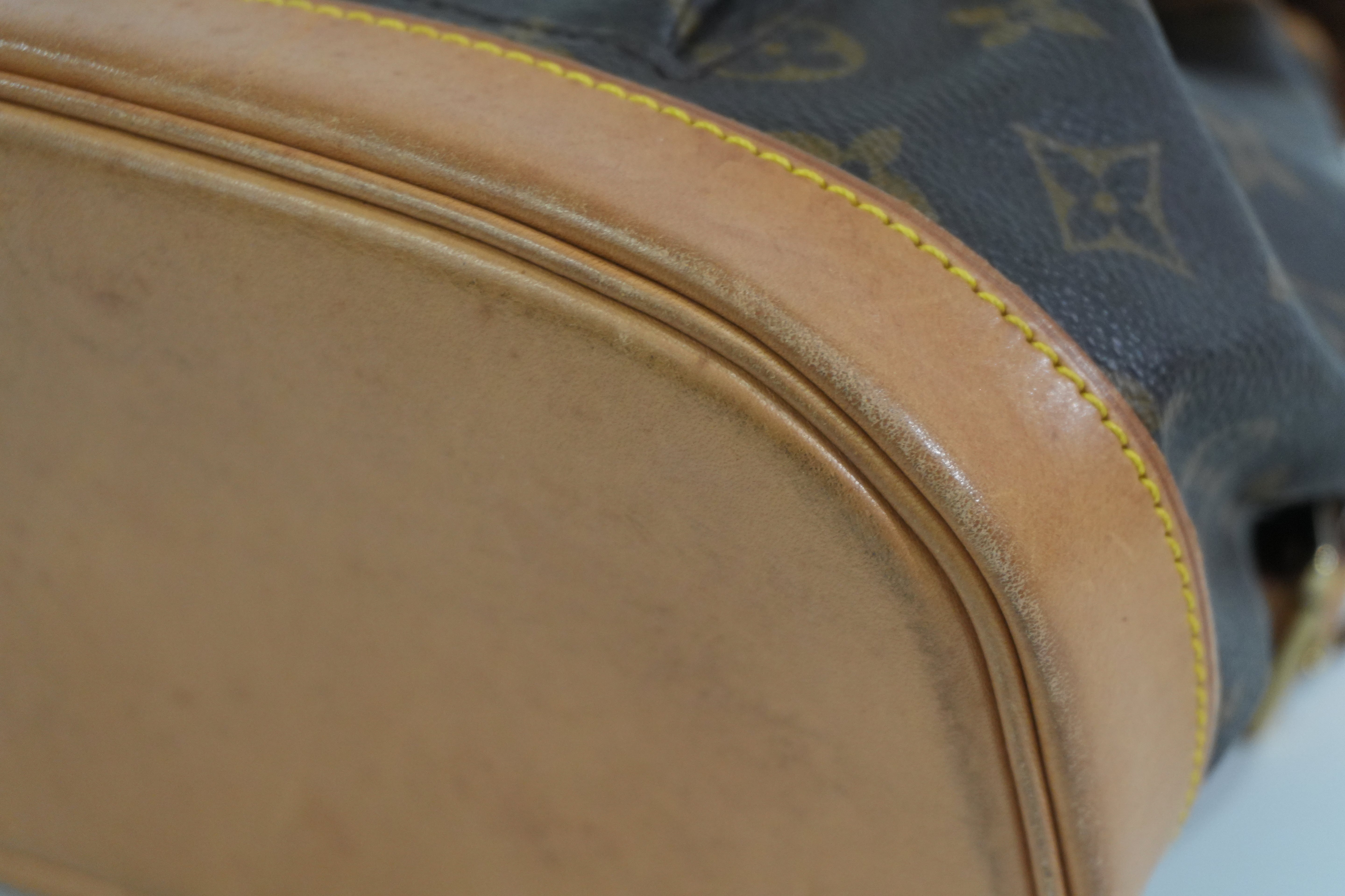 Pre-owned Louis Vuitton Monogram Montsouris PM Backpack