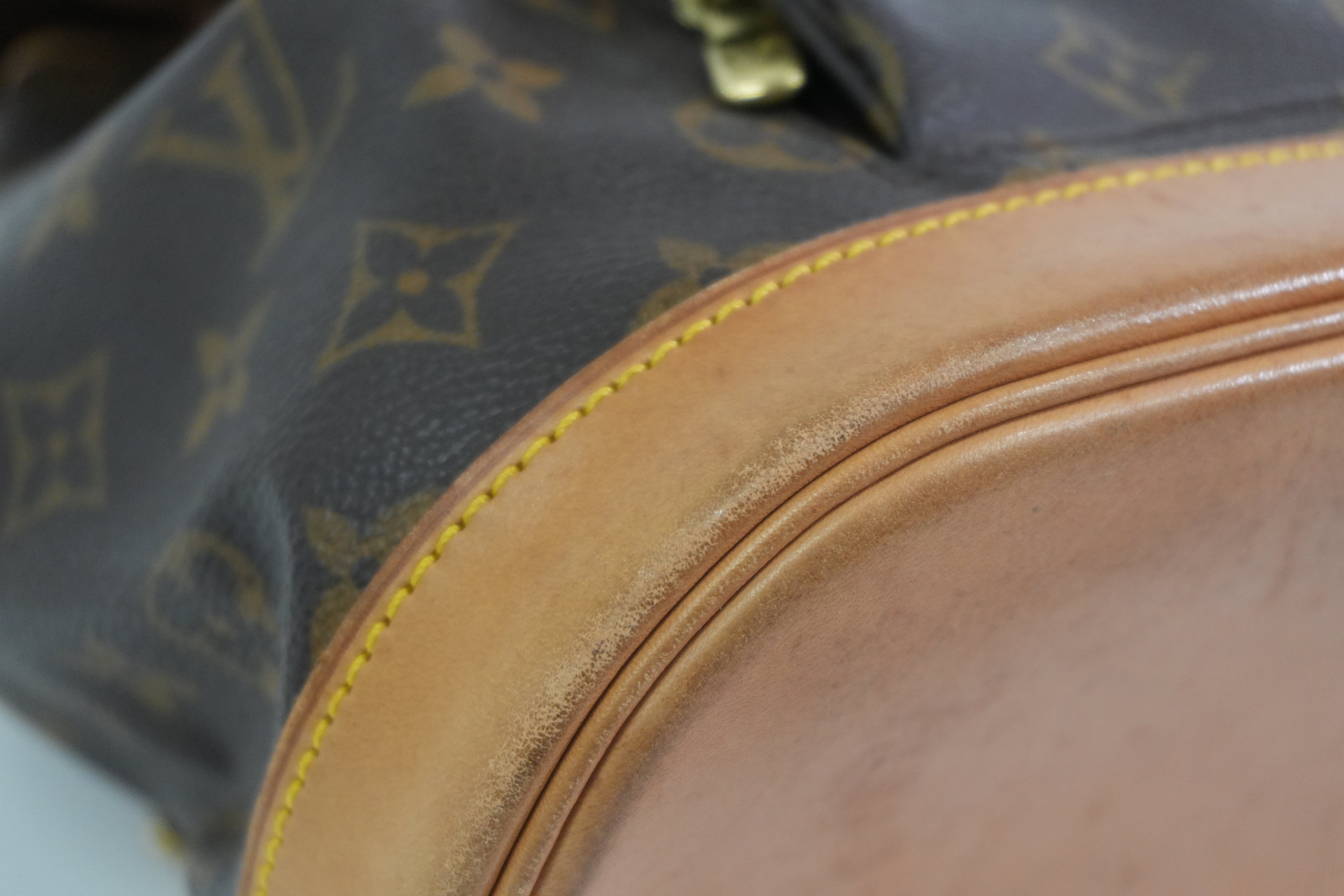 Pre-owned Louis Vuitton Monogram Montsouris PM Backpack