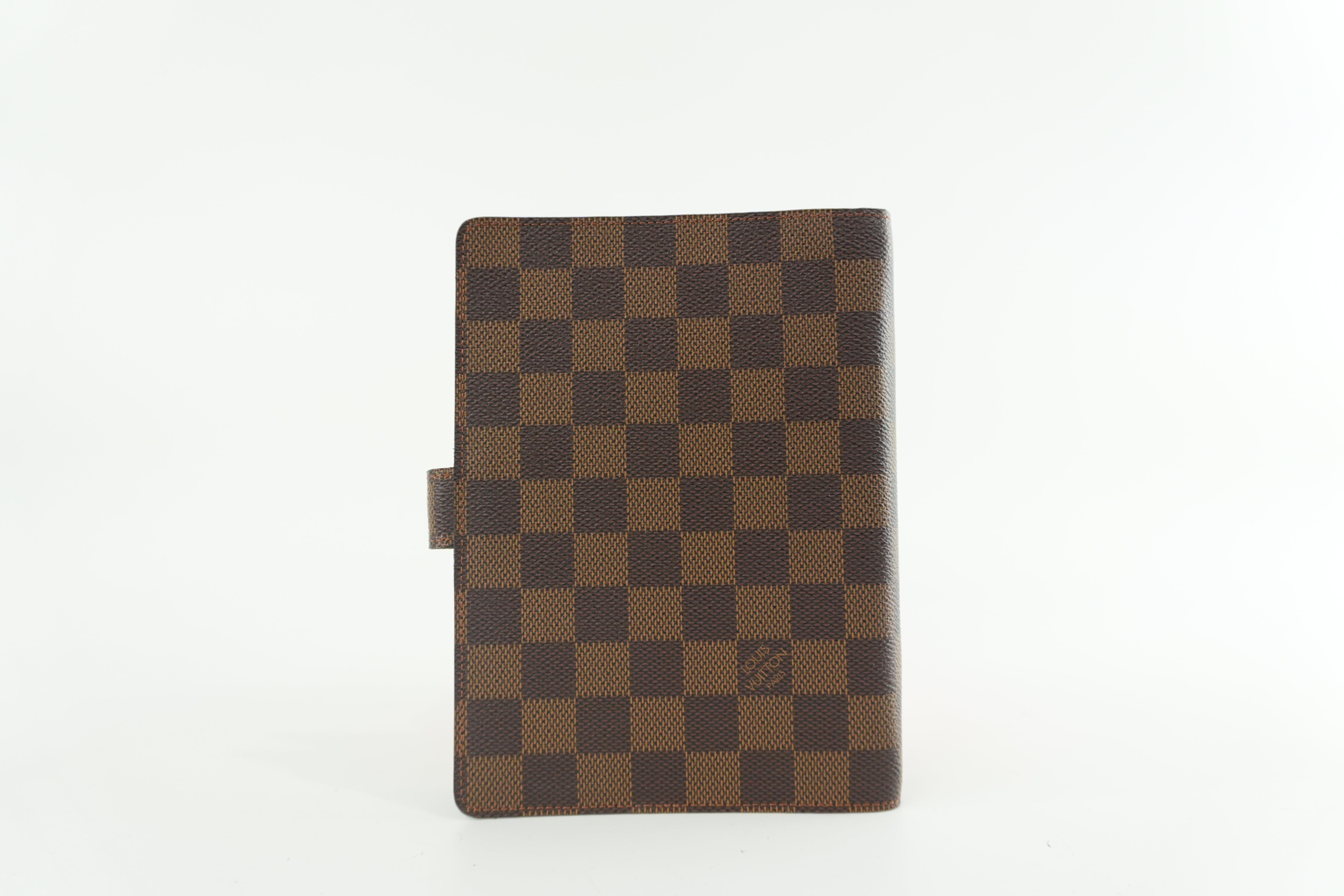 Louis Vuitton Damier Ebene Agenda MM Used