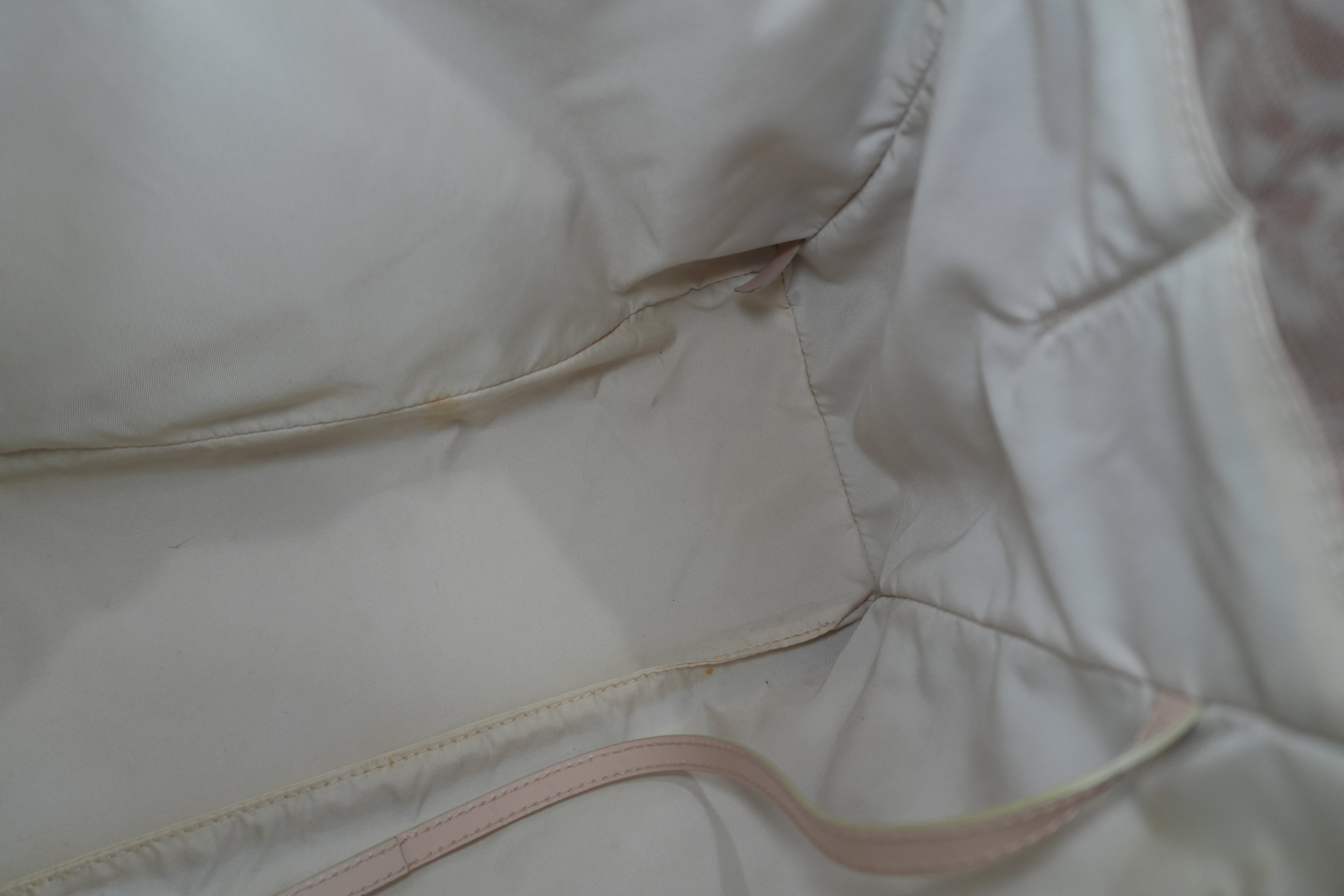 Chanel New Travel Line Tote MM Pink Nylon Used