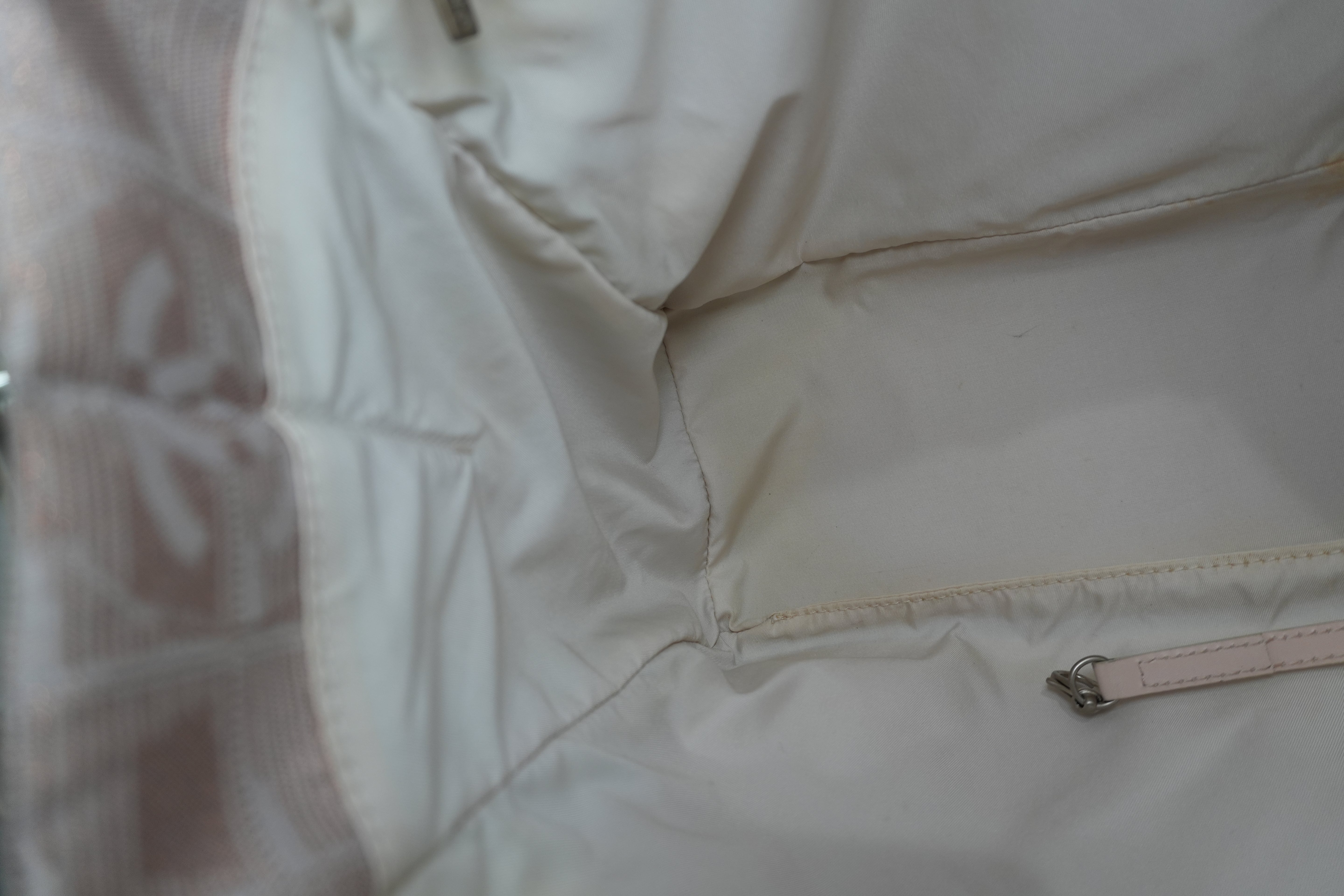 Chanel New Travel Line Tote MM Pink Nylon Used