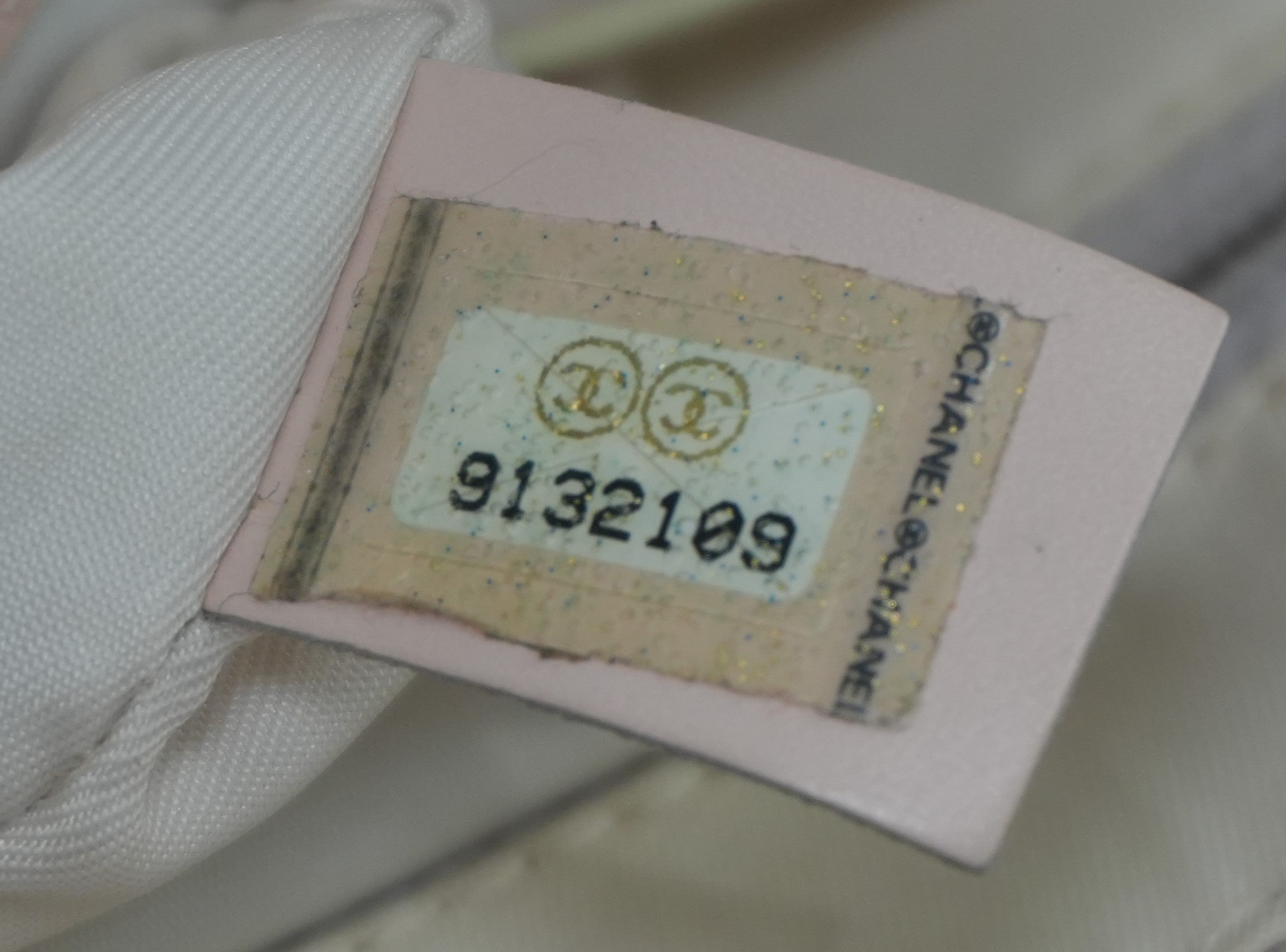 Chanel New Travel Line Tote MM Pink Nylon Used