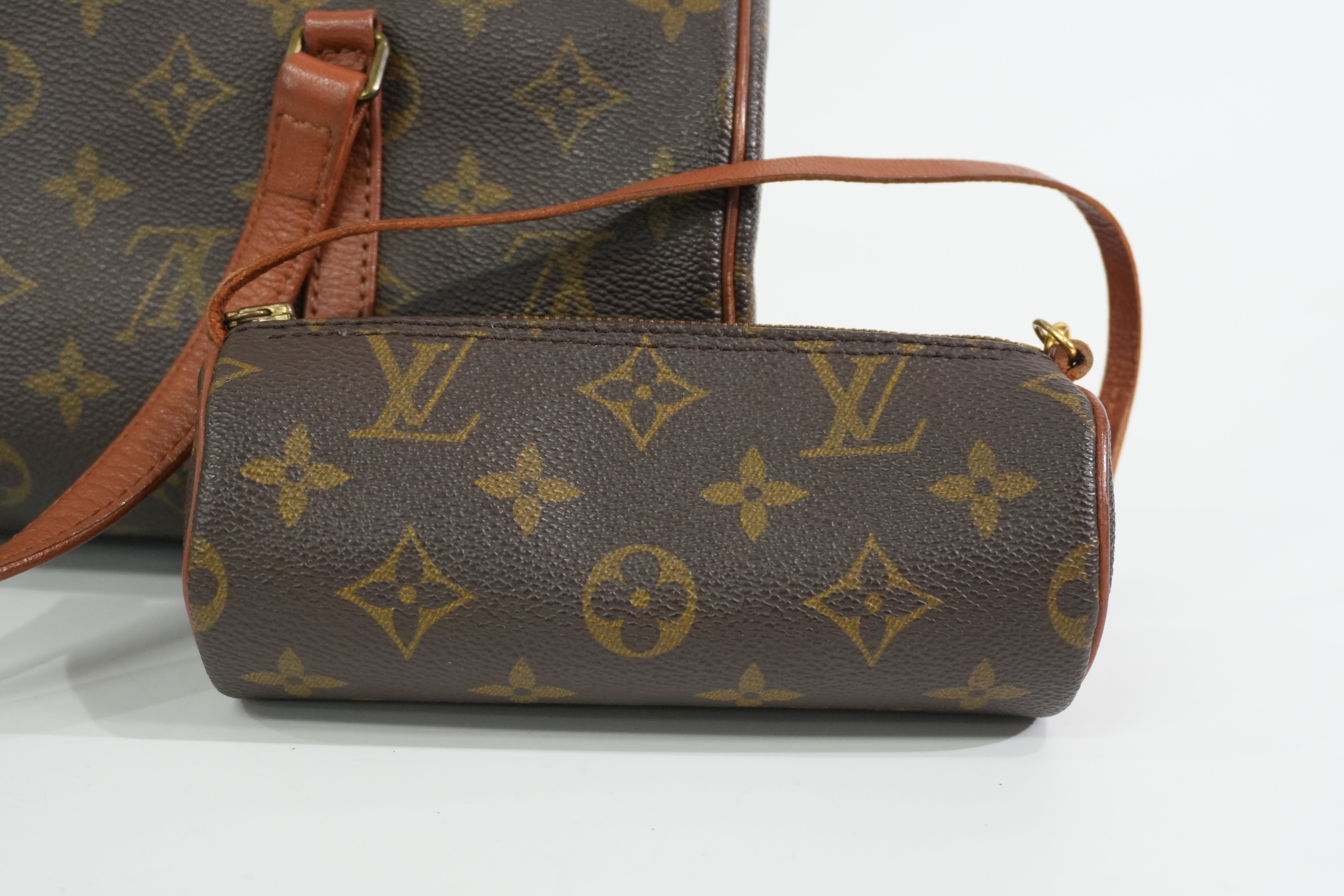 Pre-owned Louis Vuitton Monogram Papillon 30 Handbag