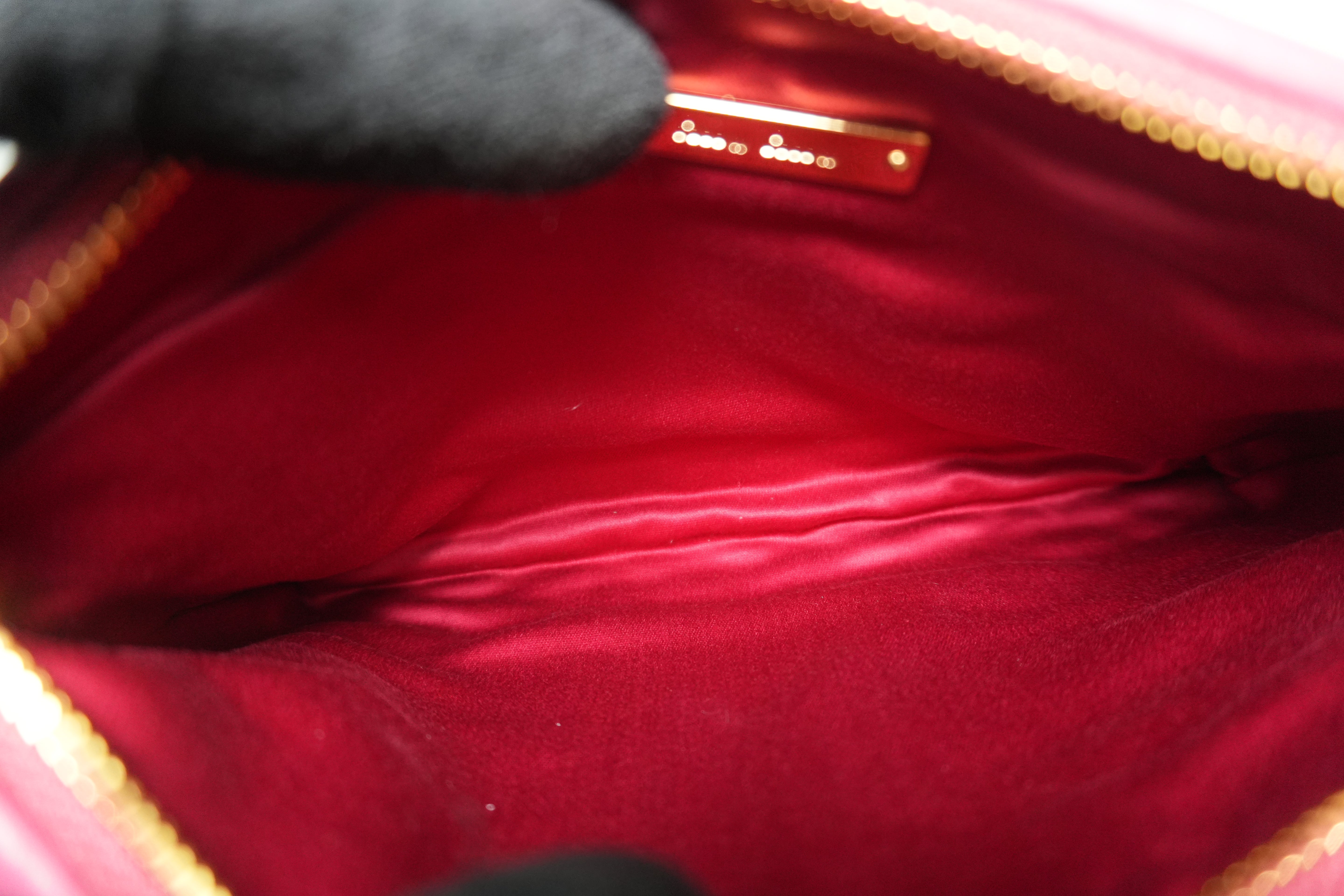 Pre-owned Miumiu Wrist Clutch Bag Pink