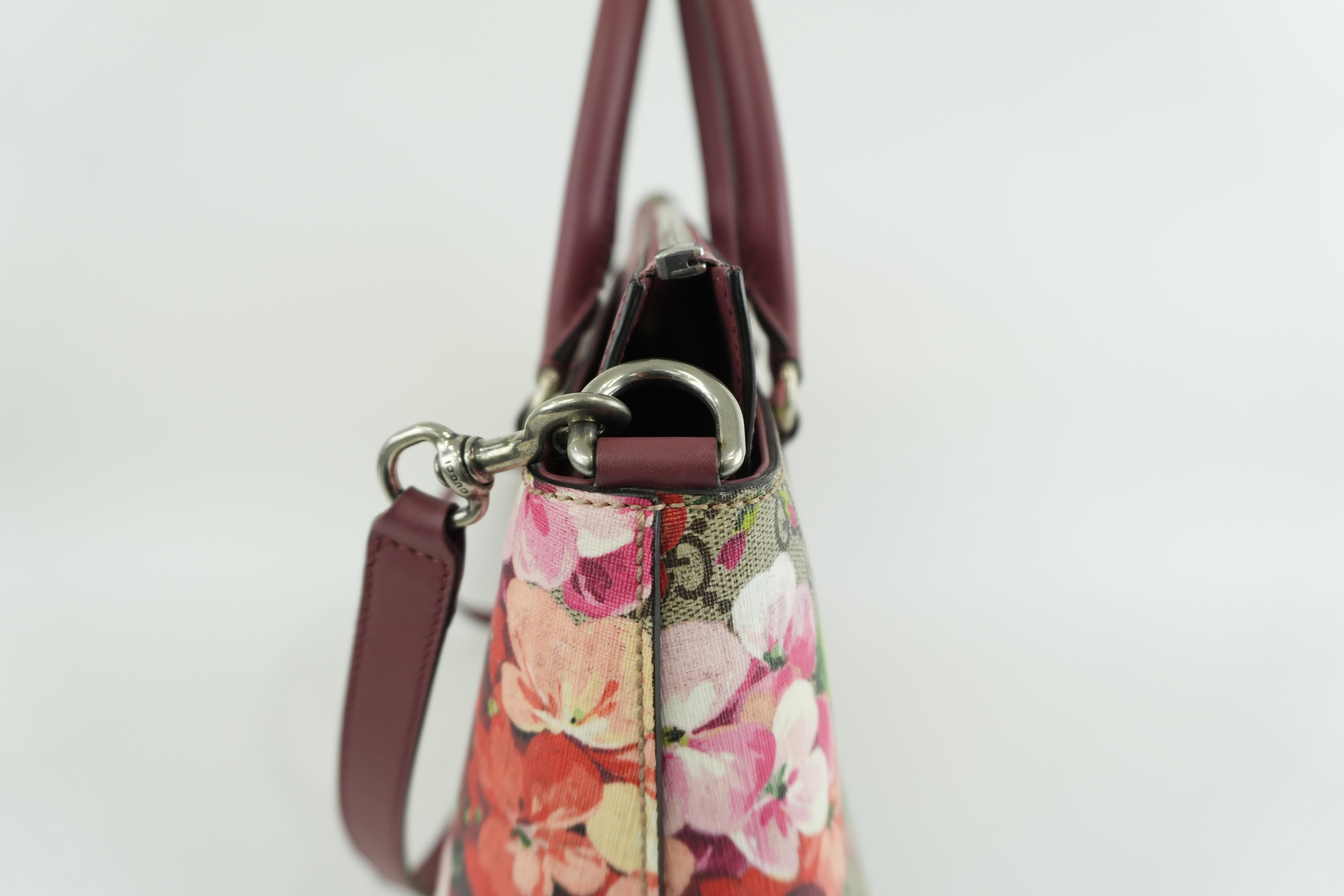 Gucci Ophidia Blooms Shoulder Tote Bag Used