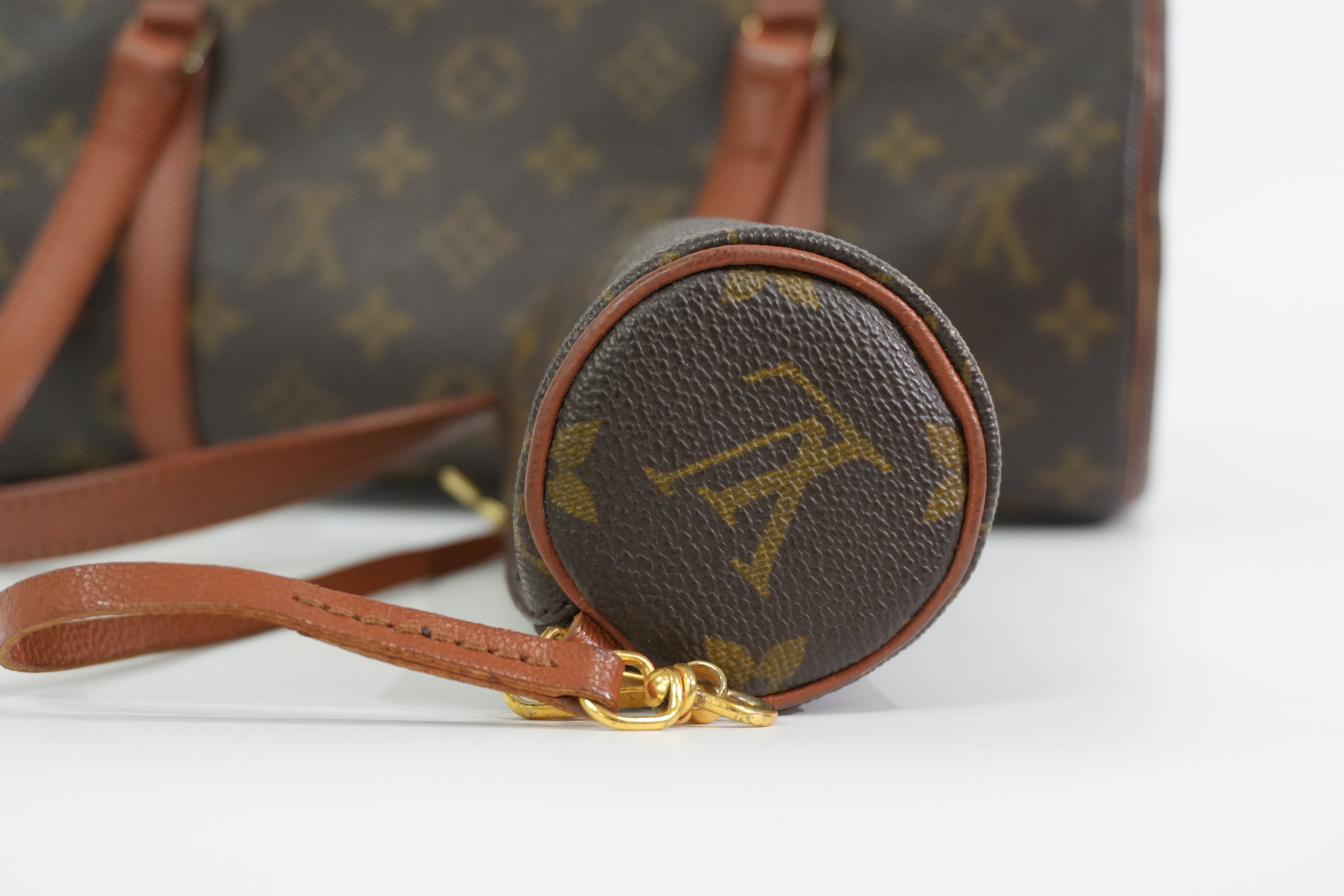Pre-owned Louis Vuitton Monogram Papillon 30 Handbag