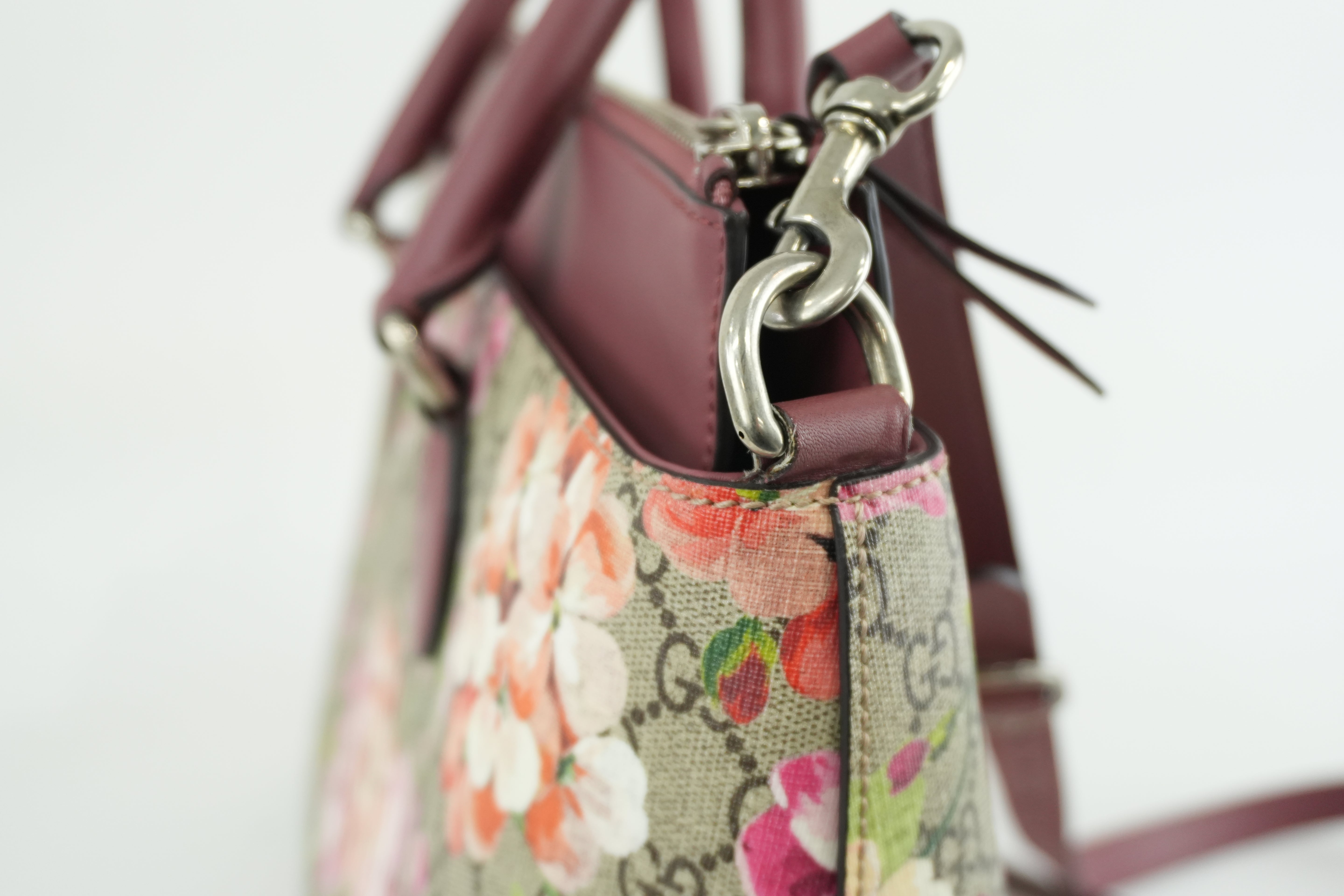 Gucci Ophidia Blooms Shoulder Tote Bag Used