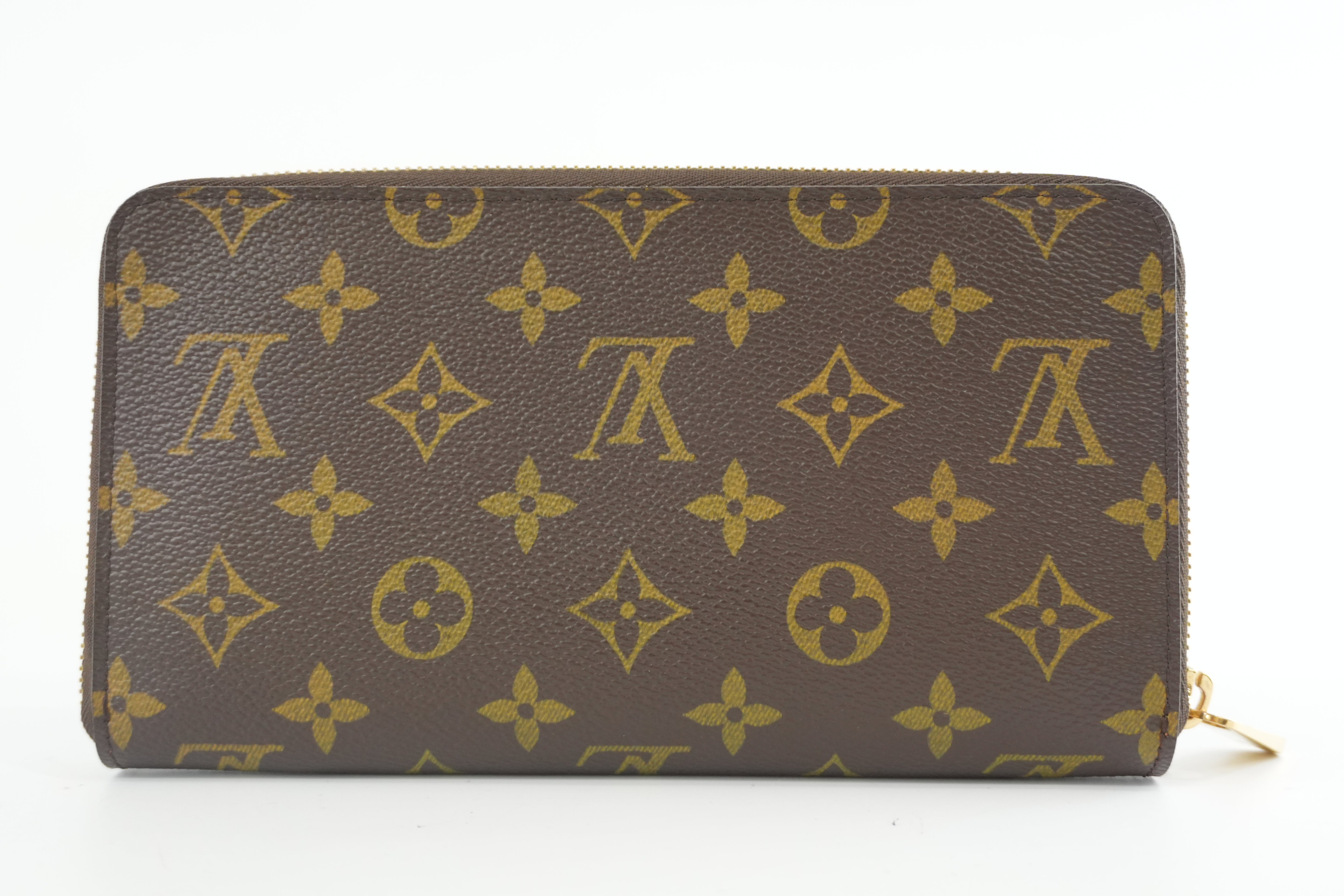 Pre-owned Louis Vuitton Monogram Zippy Organizer