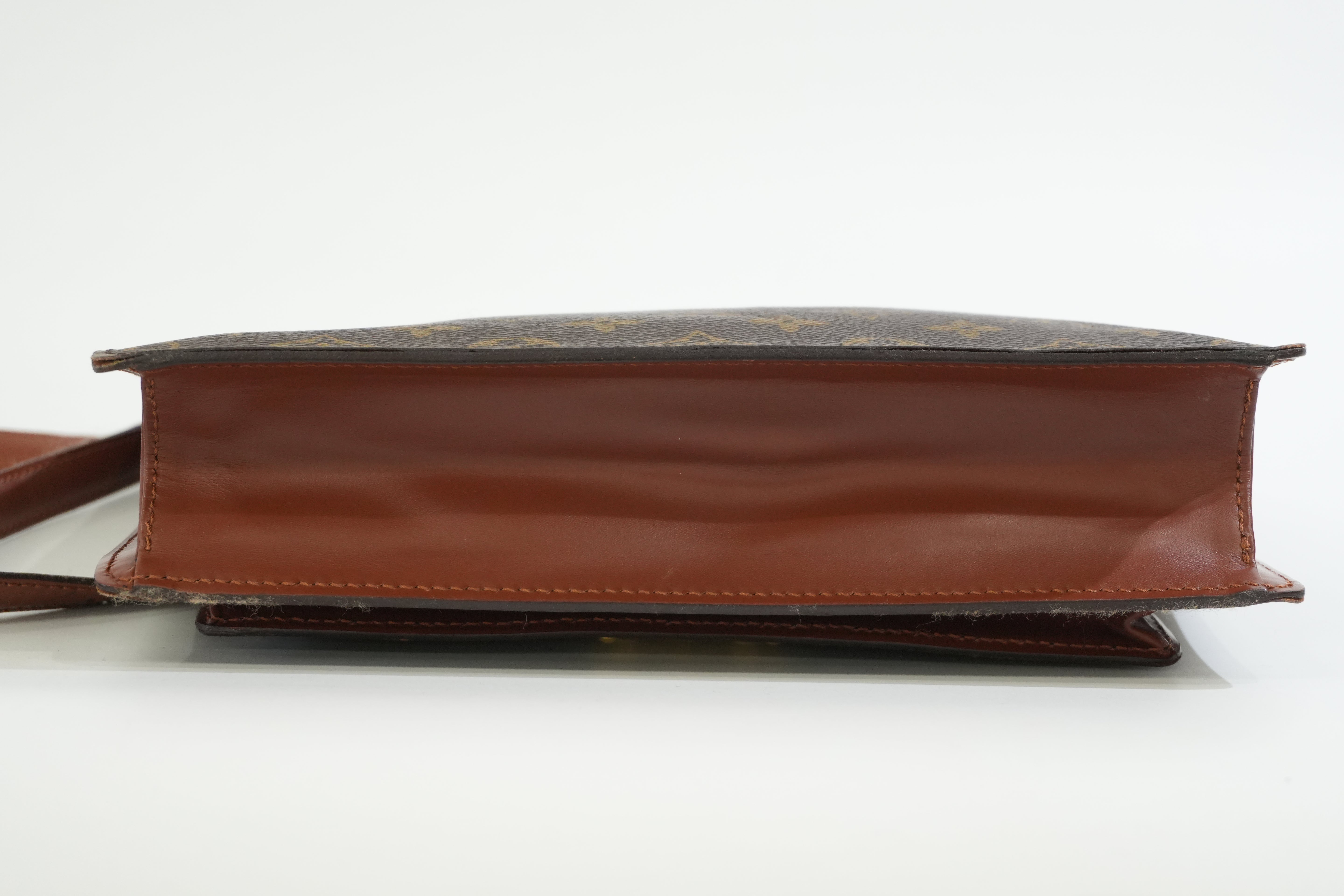 Pre-owned Louis Vuitton Monogram Monceau 26 Crossbody Bag