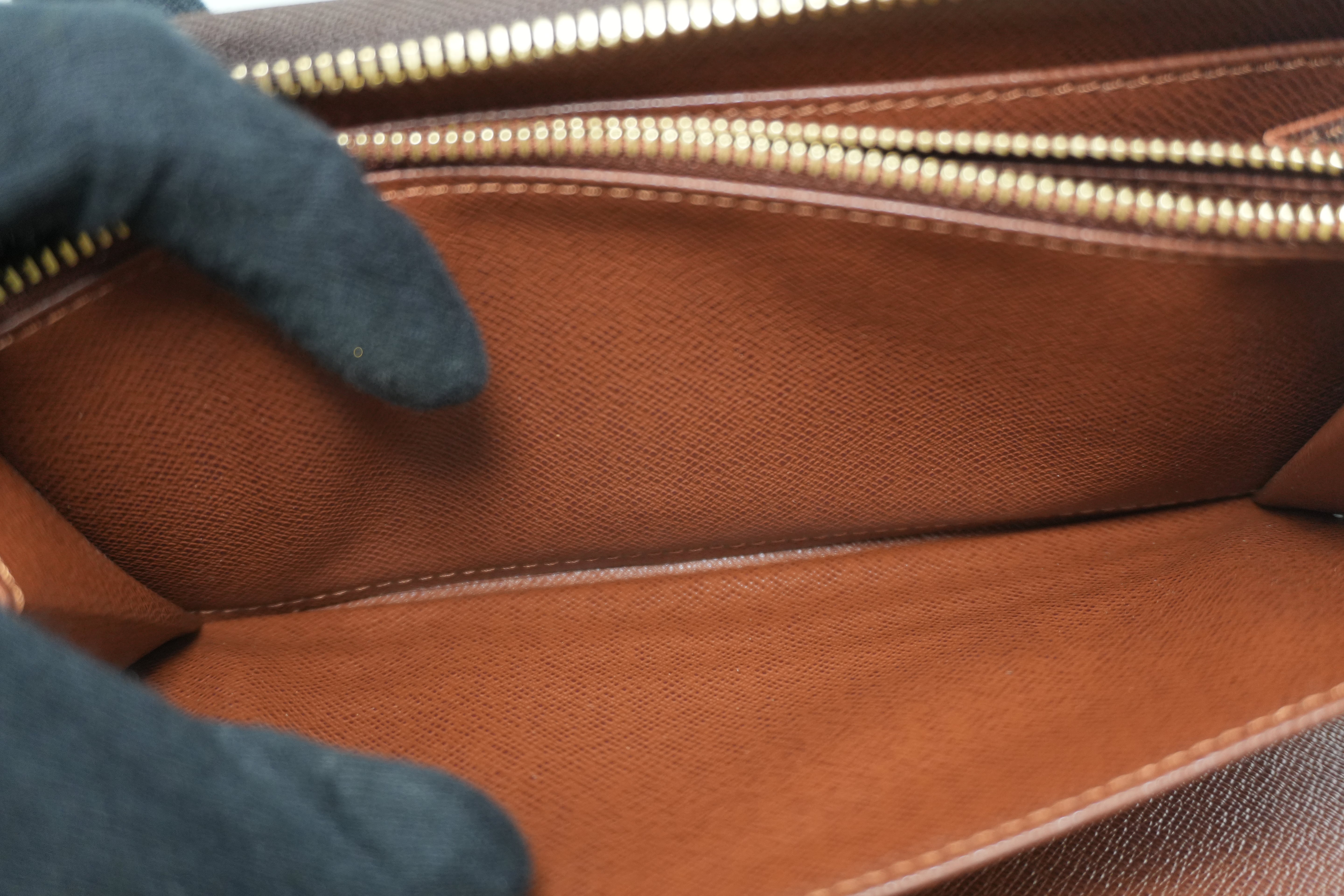 Pre-owned Louis Vuitton Monogram Zippy Organizer