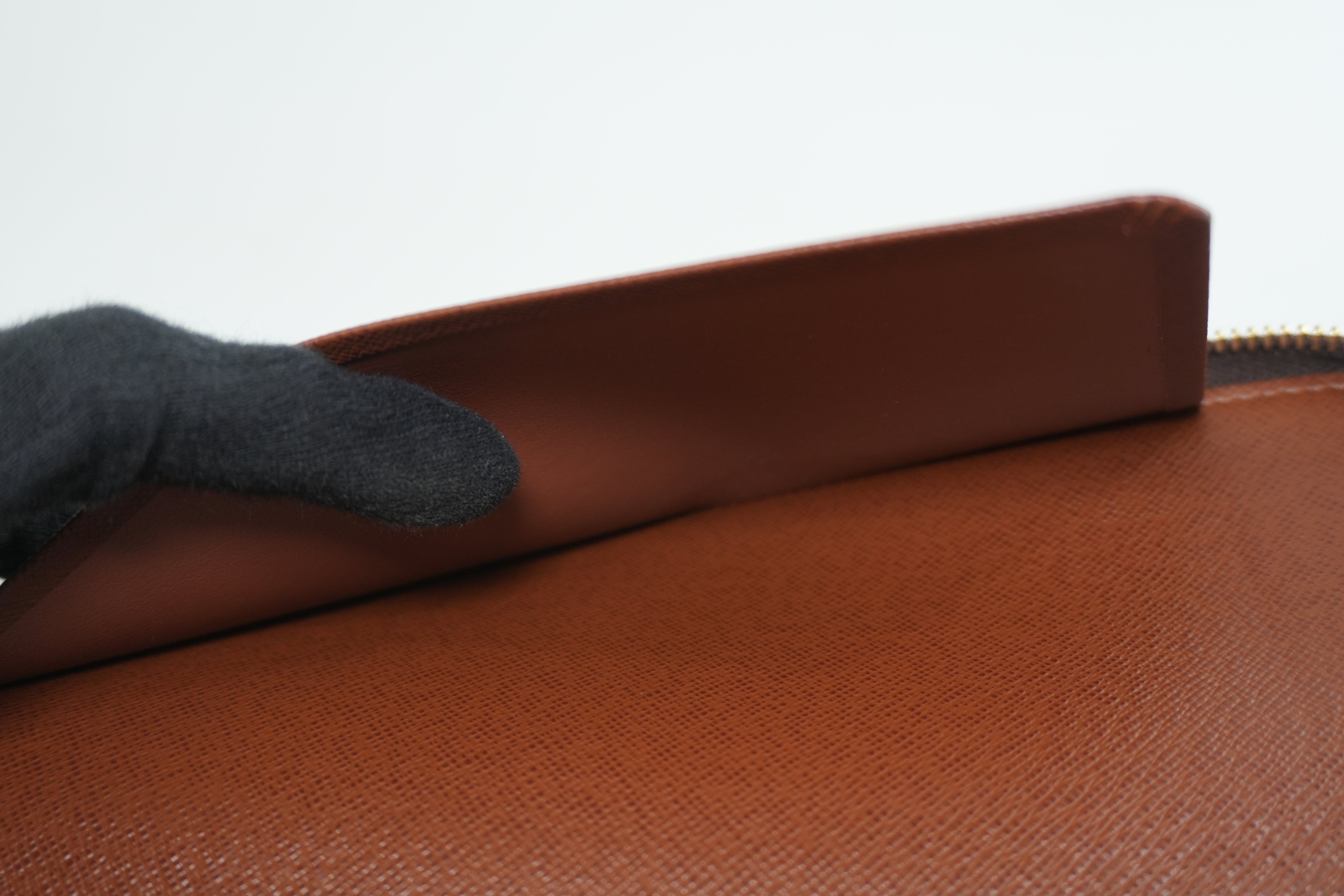 Pre-owned Louis Vuitton Monogram Zippy Organizer