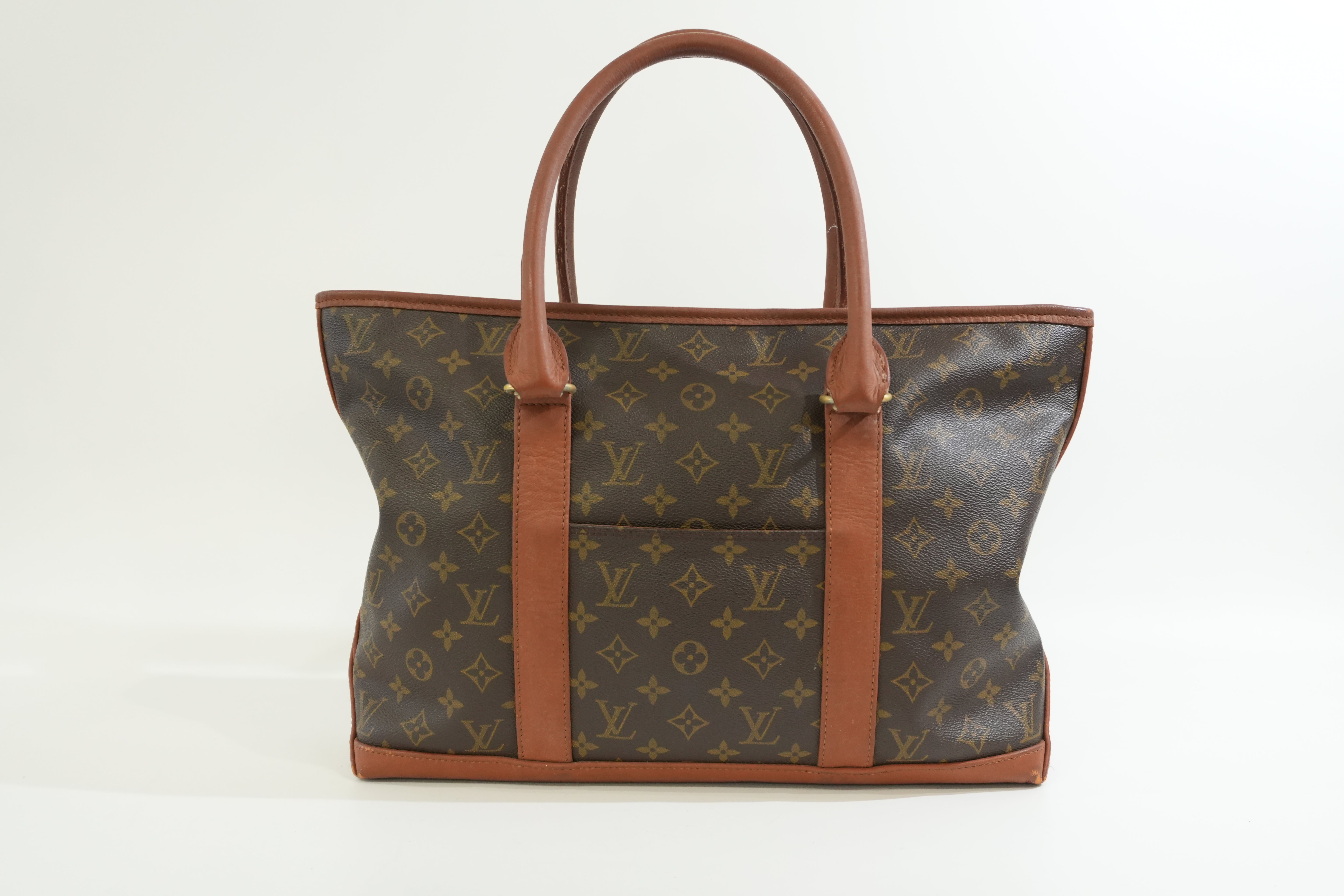 Pre-owned Louis Vuitton Monogram Vintage Weekender Tote Bag