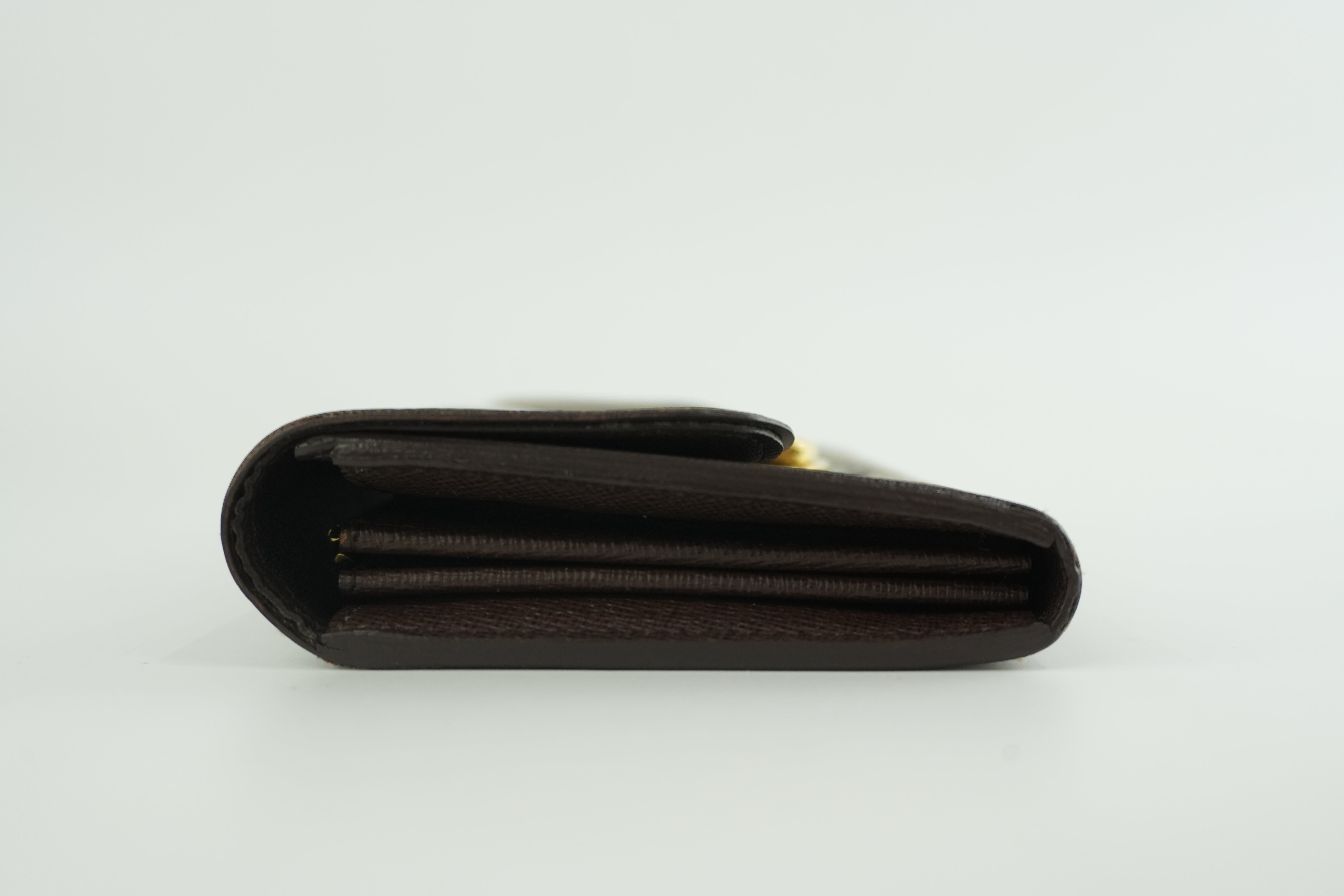 Louis Vuitton Damier Ebene Koala Long Wallet Used