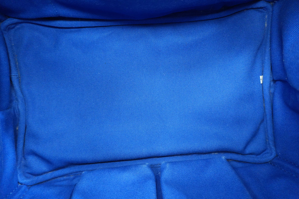 Pre-owned Prada Canapa Handbag Blue