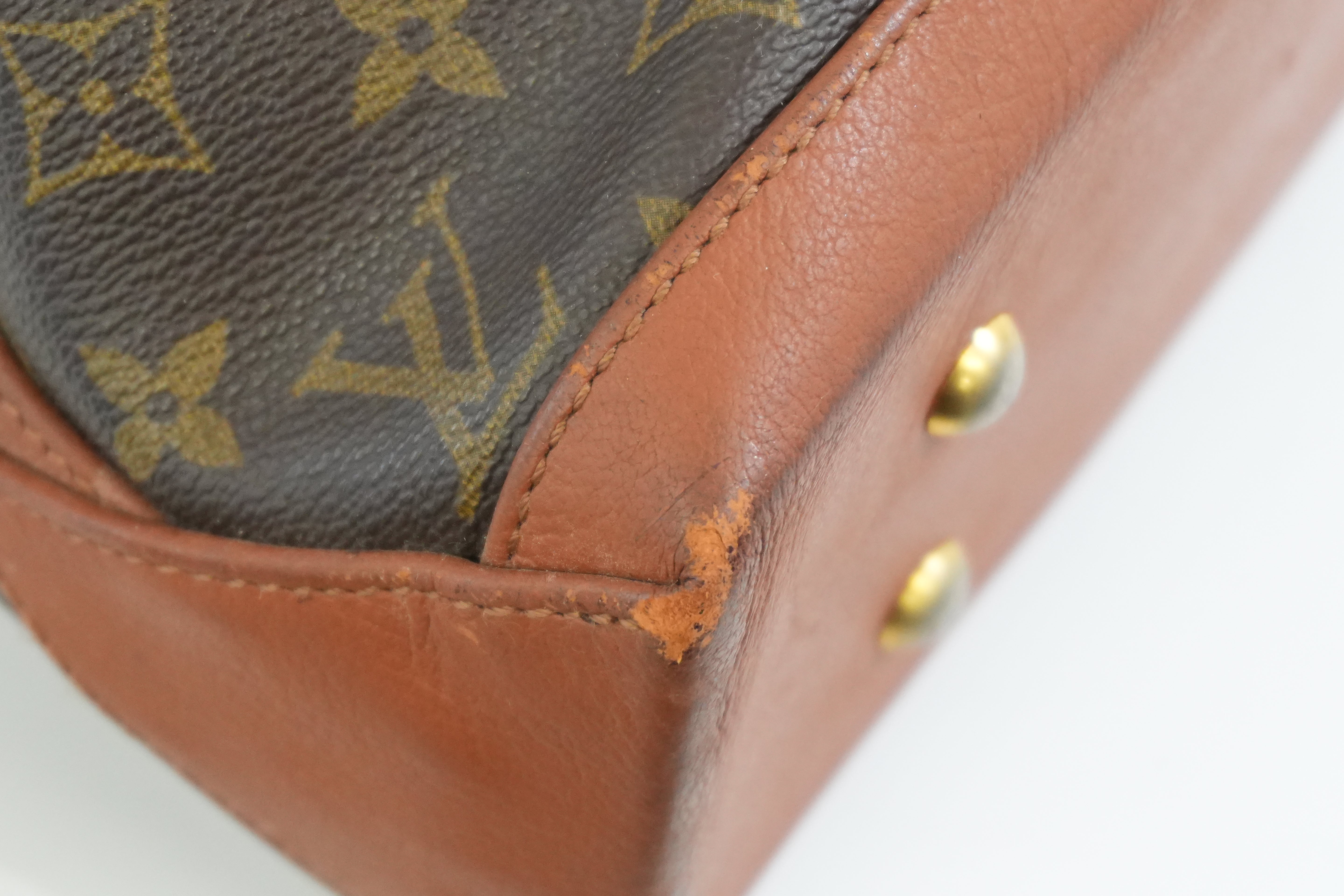 Pre-owned Louis Vuitton Monogram Vintage Weekender Tote Bag