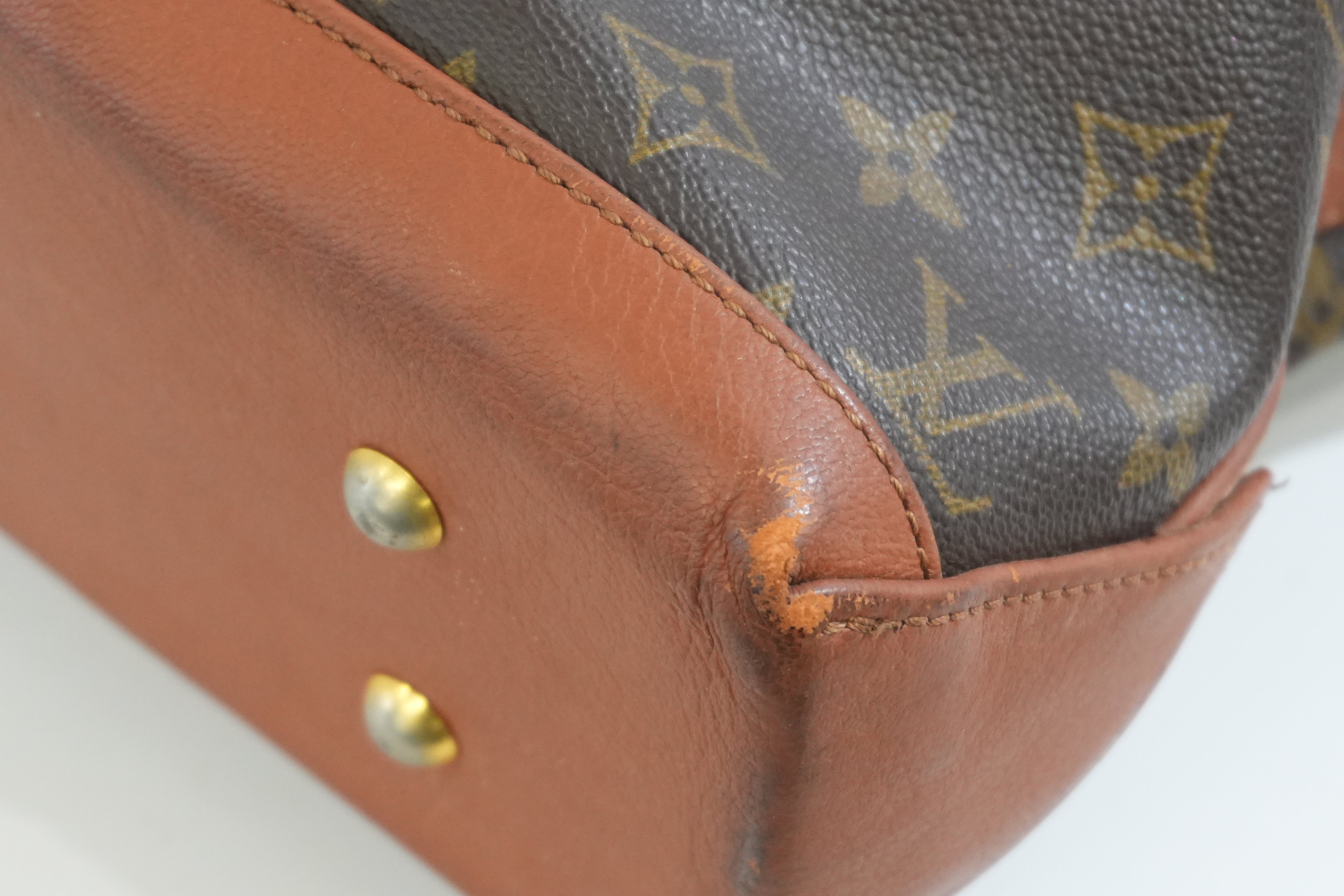 Pre-owned Louis Vuitton Monogram Vintage Weekender Tote Bag