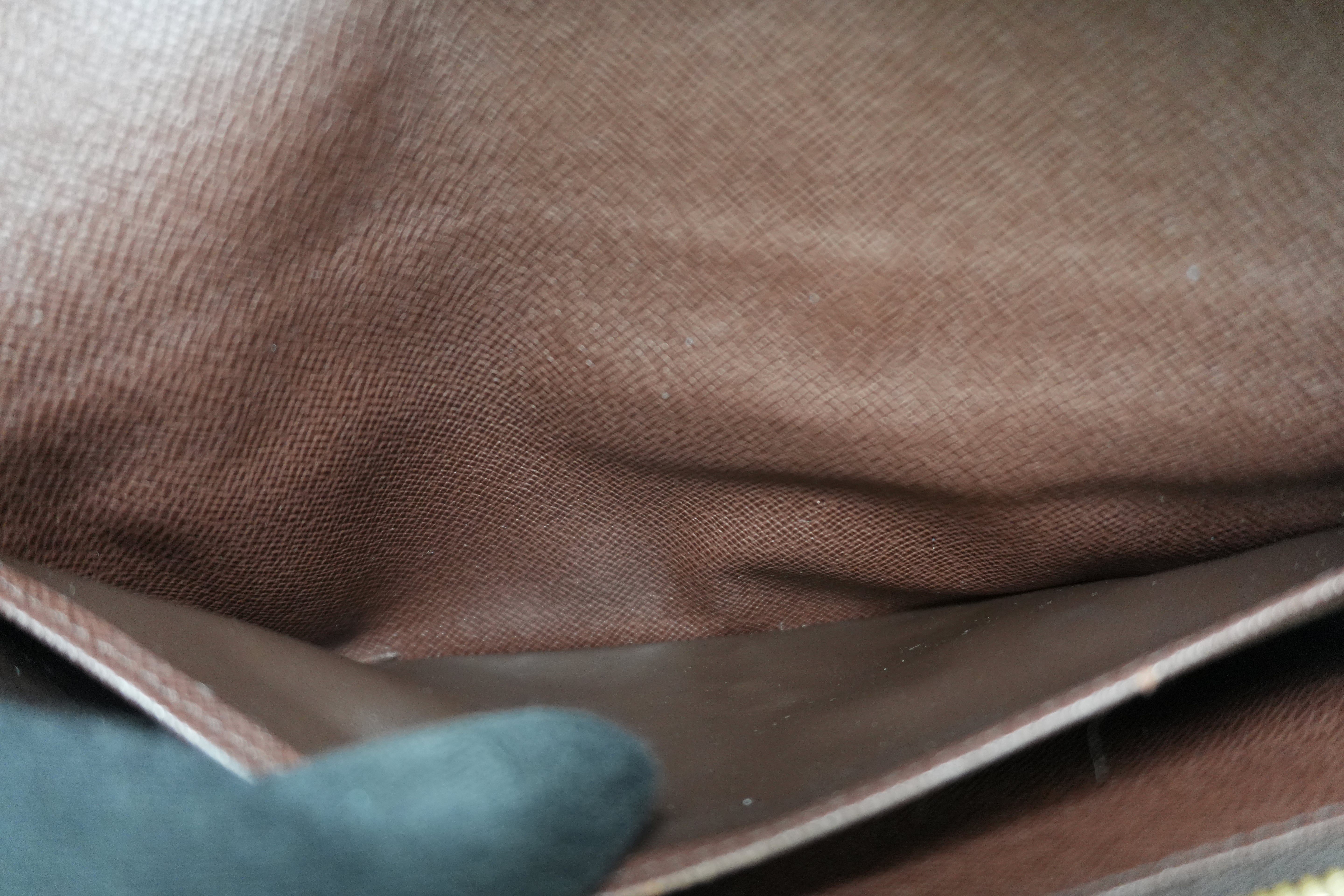 Louis Vuitton Damier Ebene Koala Long Wallet Used