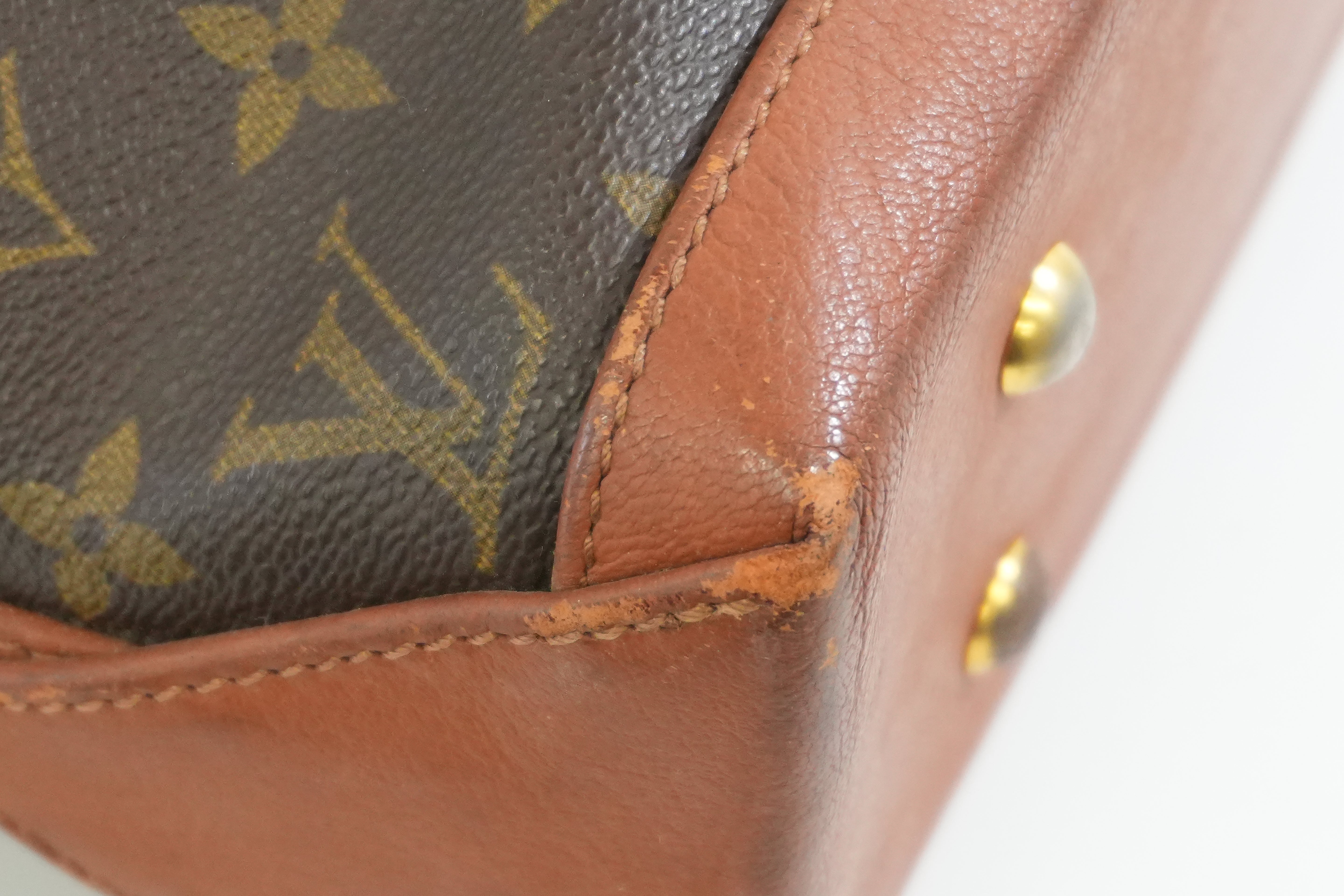 Pre-owned Louis Vuitton Monogram Vintage Weekender Tote Bag