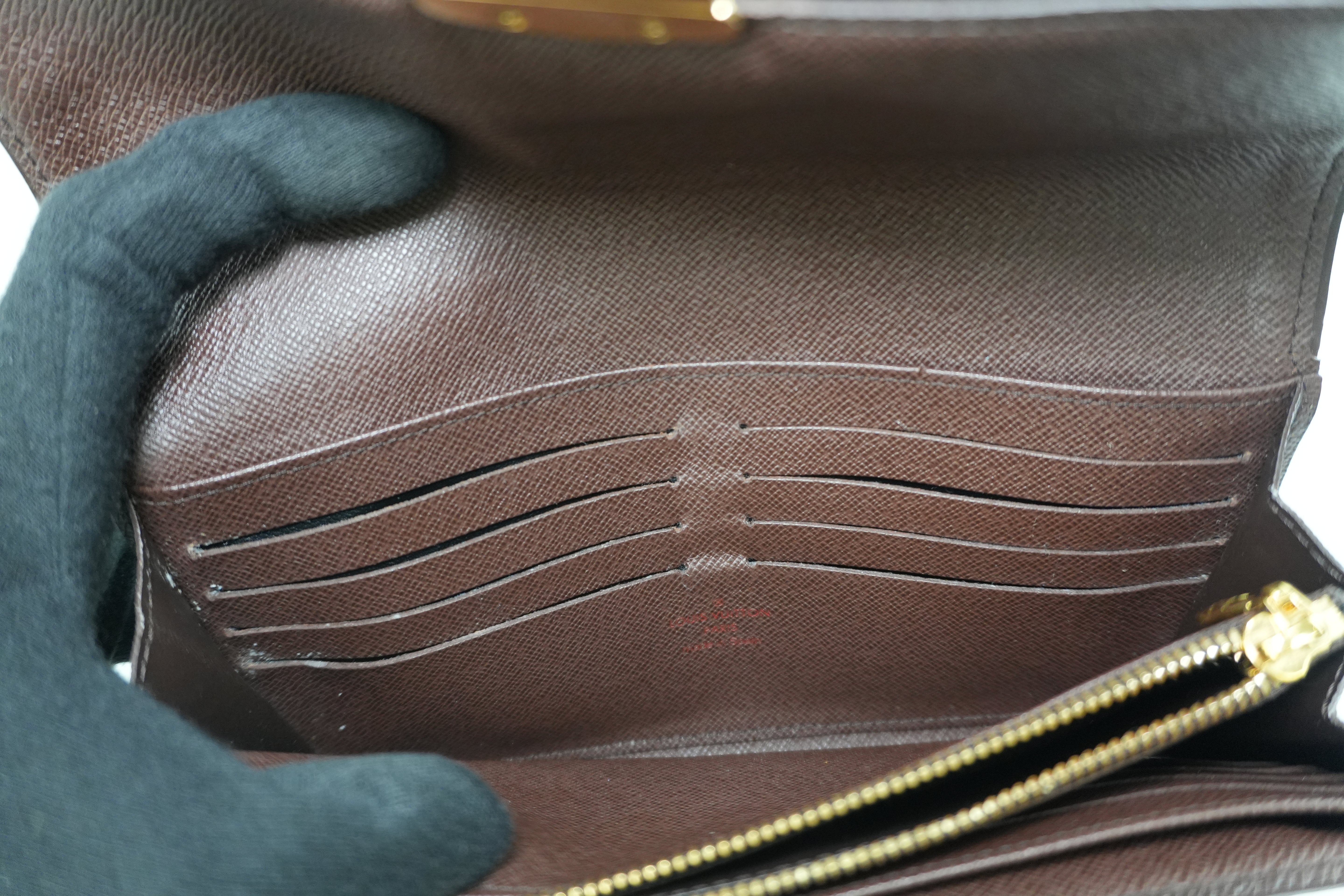 Louis Vuitton Damier Ebene Koala Long Wallet Used