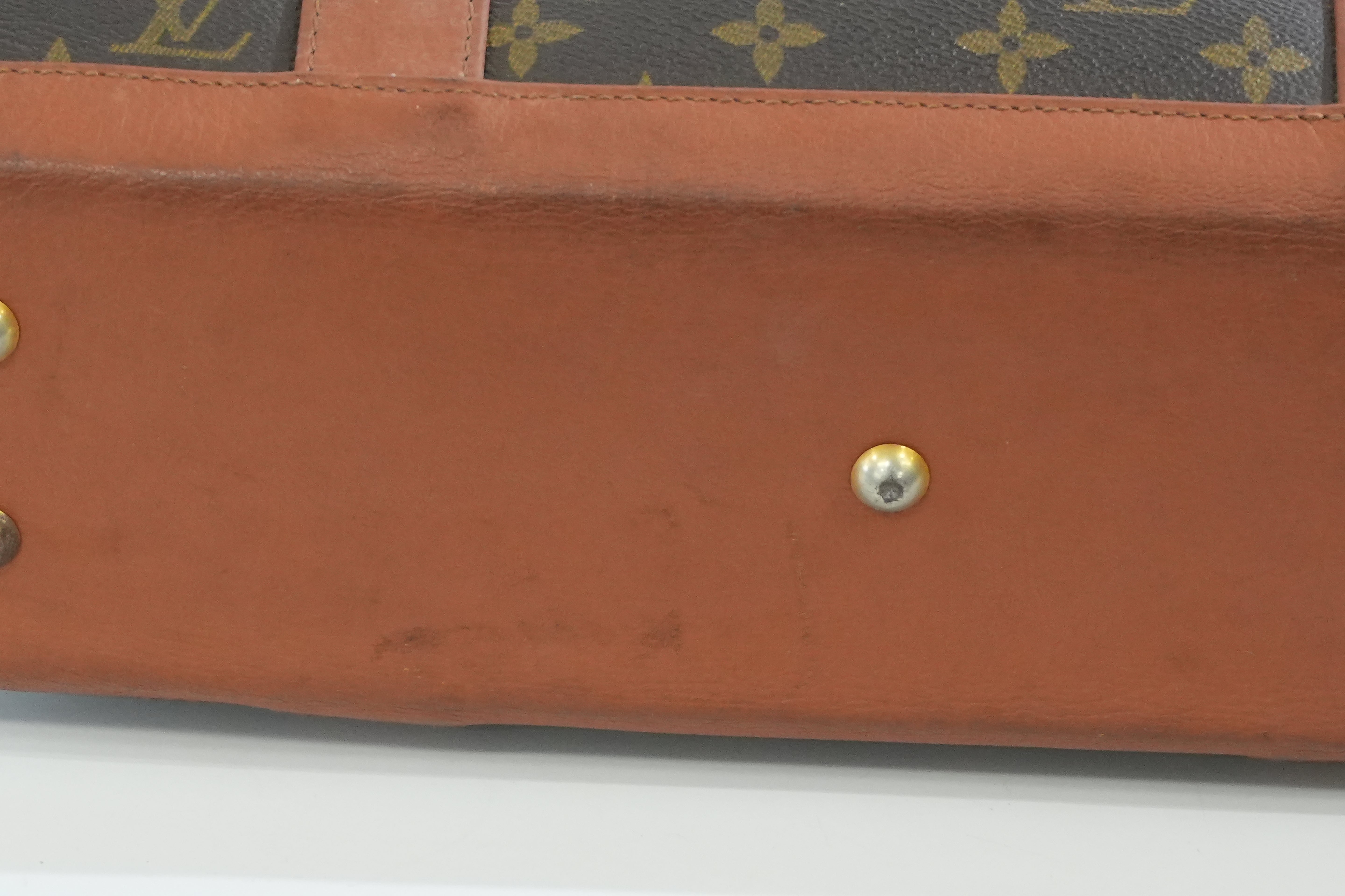 Pre-owned Louis Vuitton Monogram Vintage Weekender Tote Bag