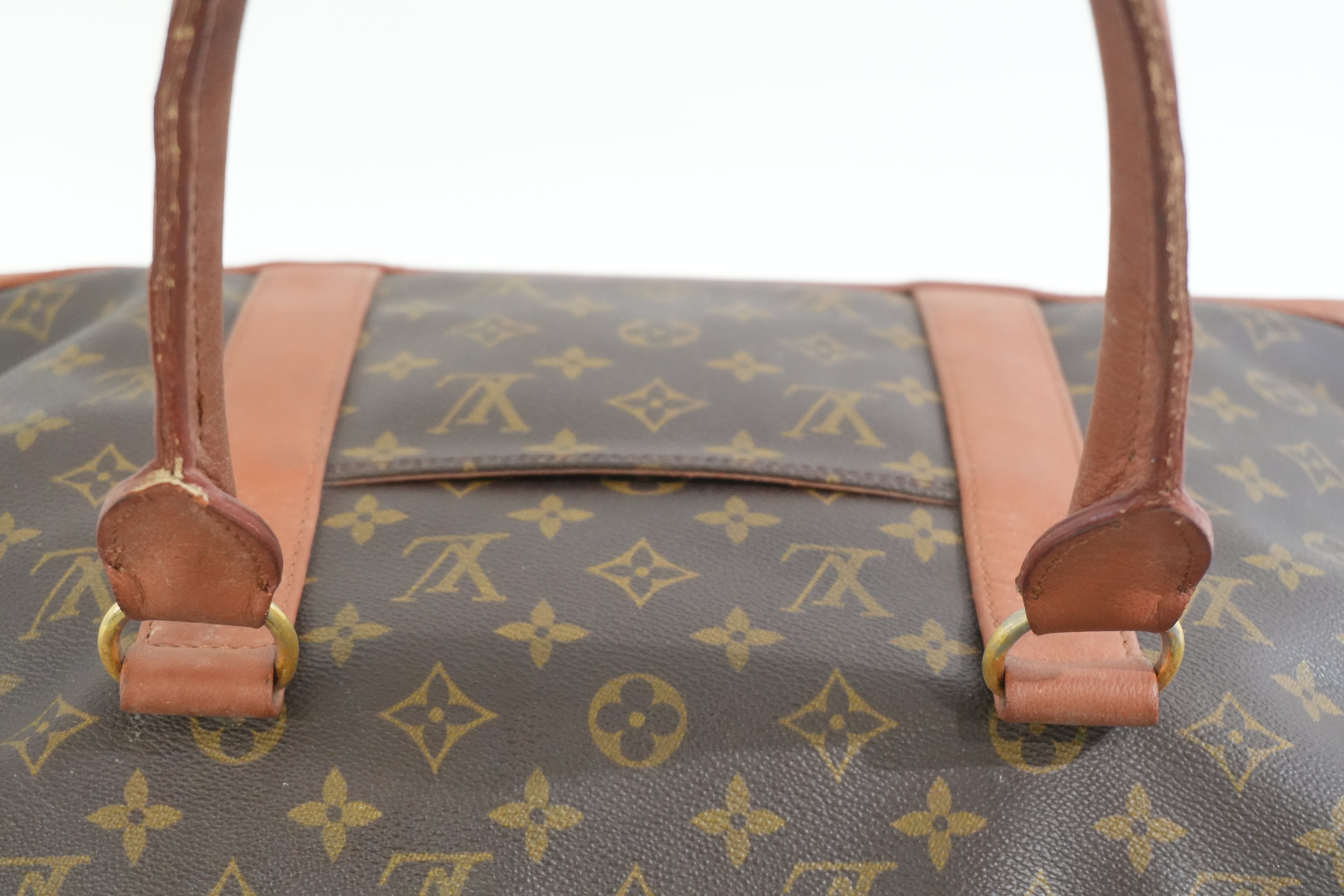 Pre-owned Louis Vuitton Monogram Vintage Weekender Tote Bag