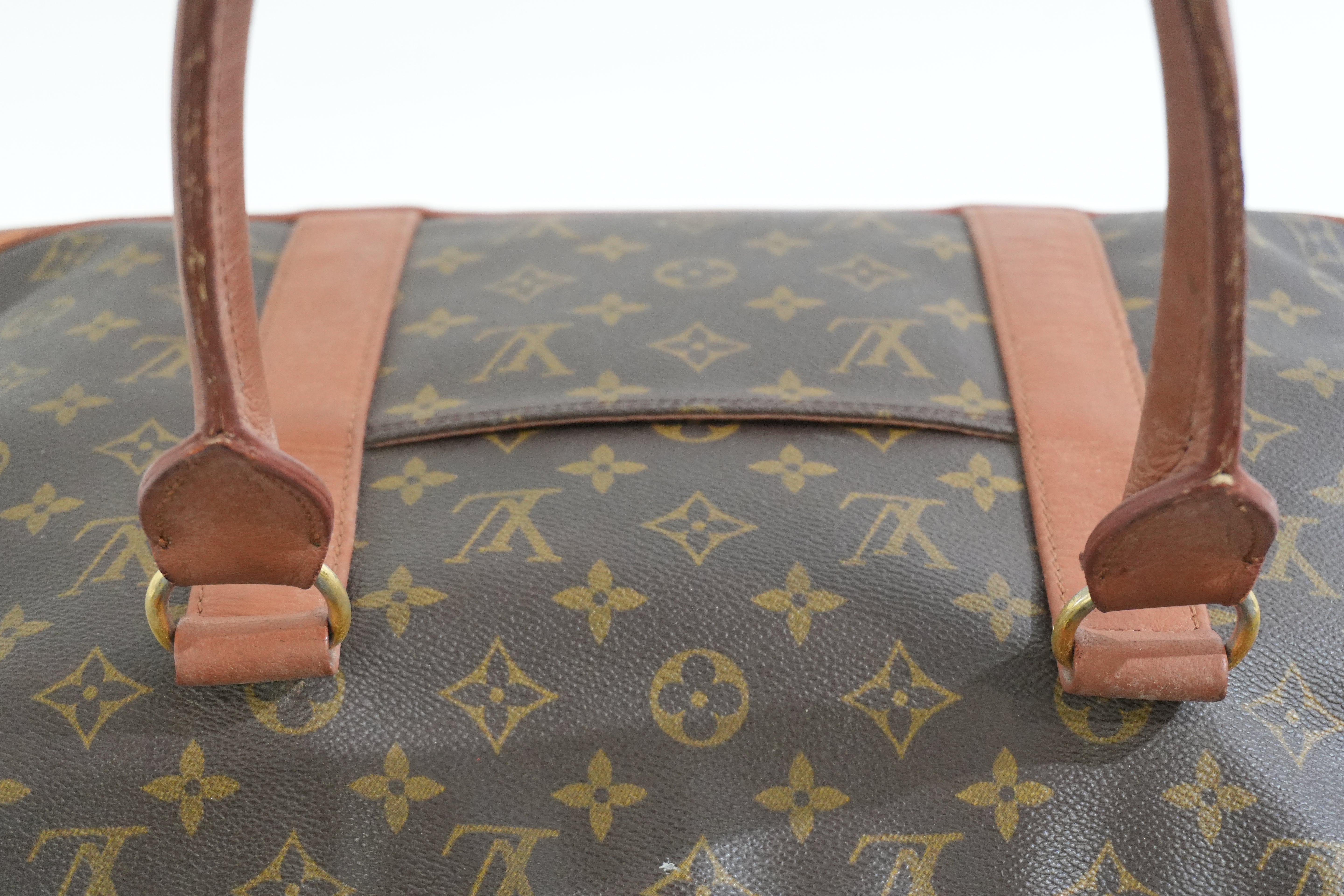 Pre-owned Louis Vuitton Monogram Vintage Weekender Tote Bag