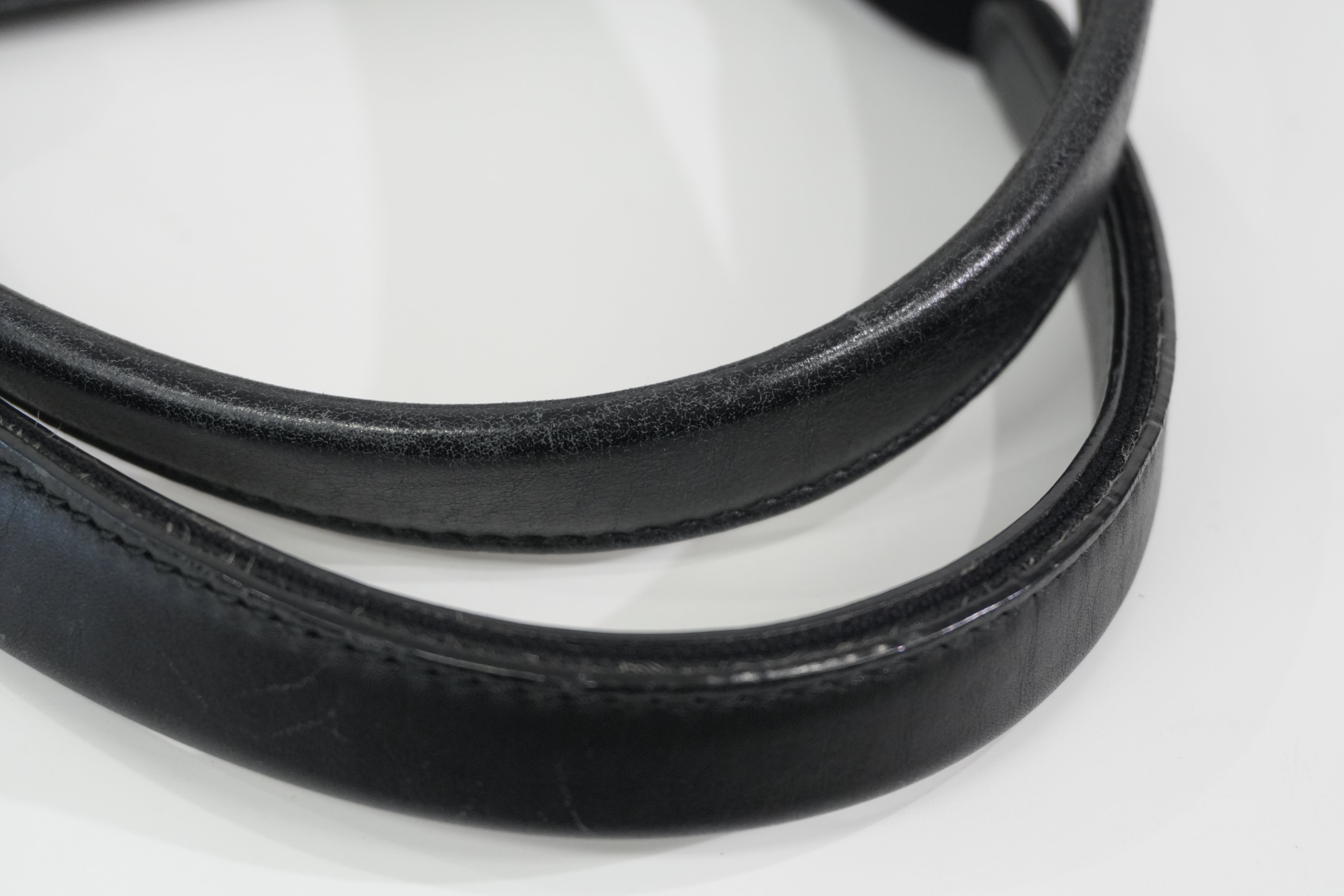 Pre-owned Balenciaga Navy Cabas Large Handbag Black and White