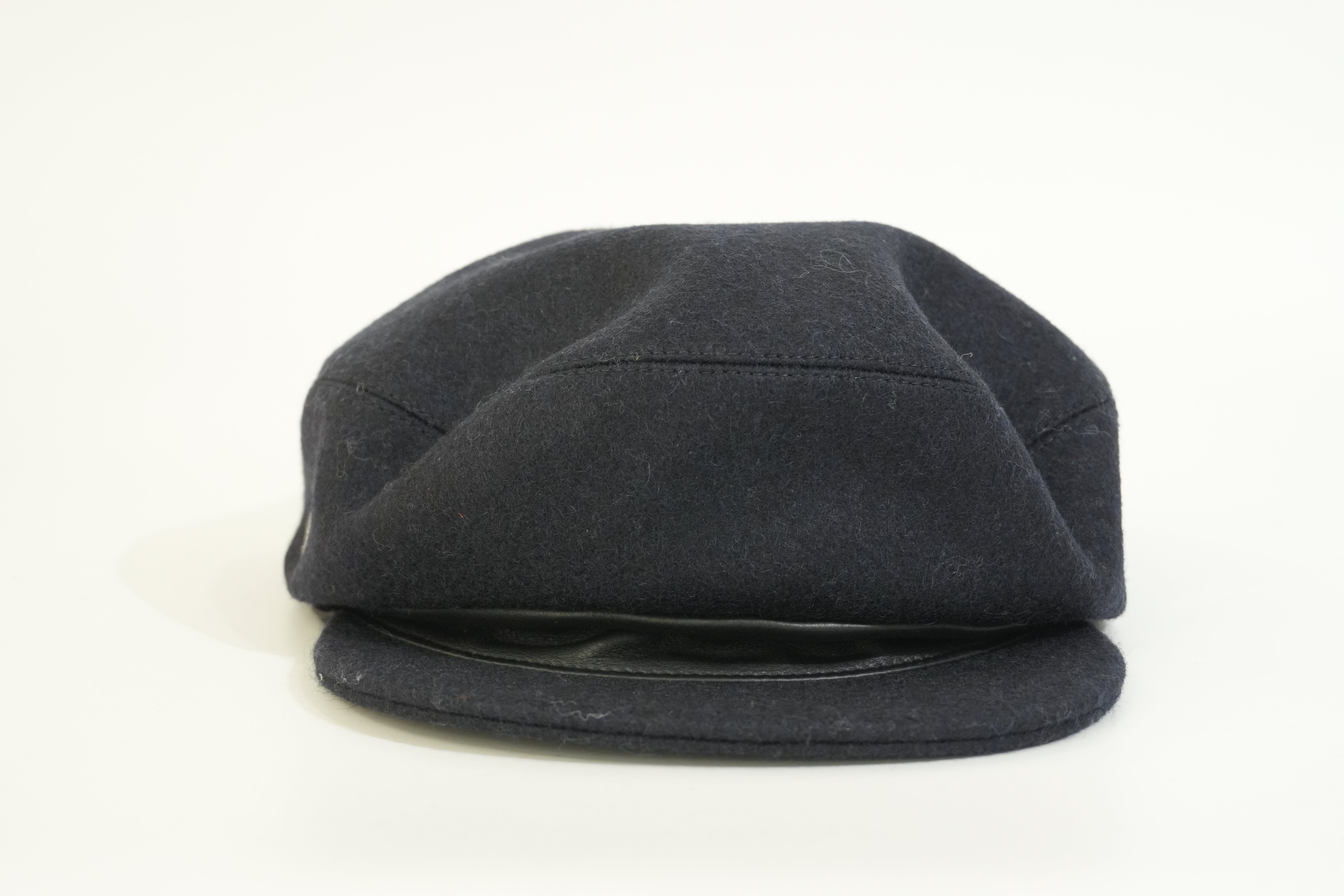 Pre-owned Hermes Hat Navy Blue