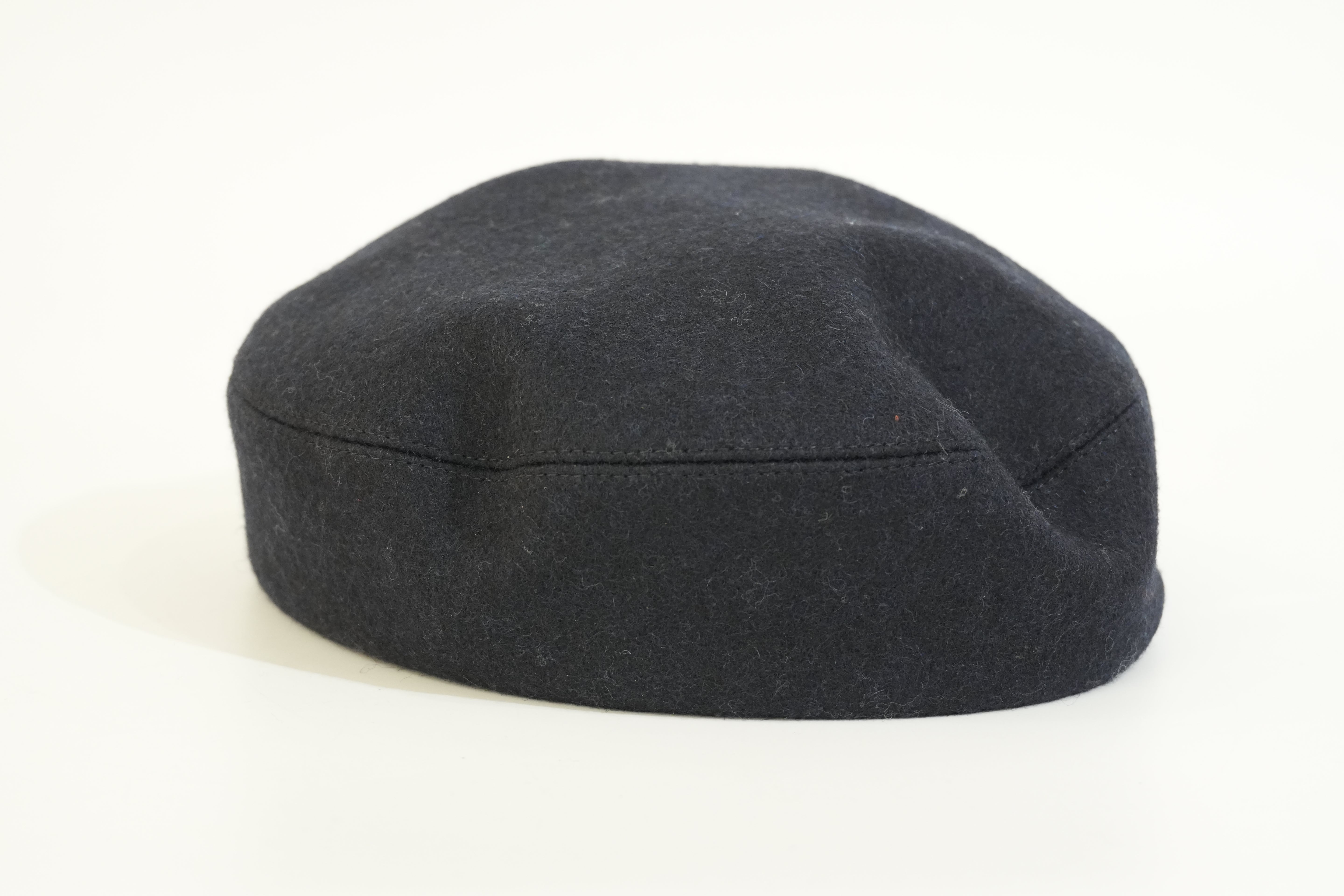 Pre-owned Hermes Hat Navy Blue