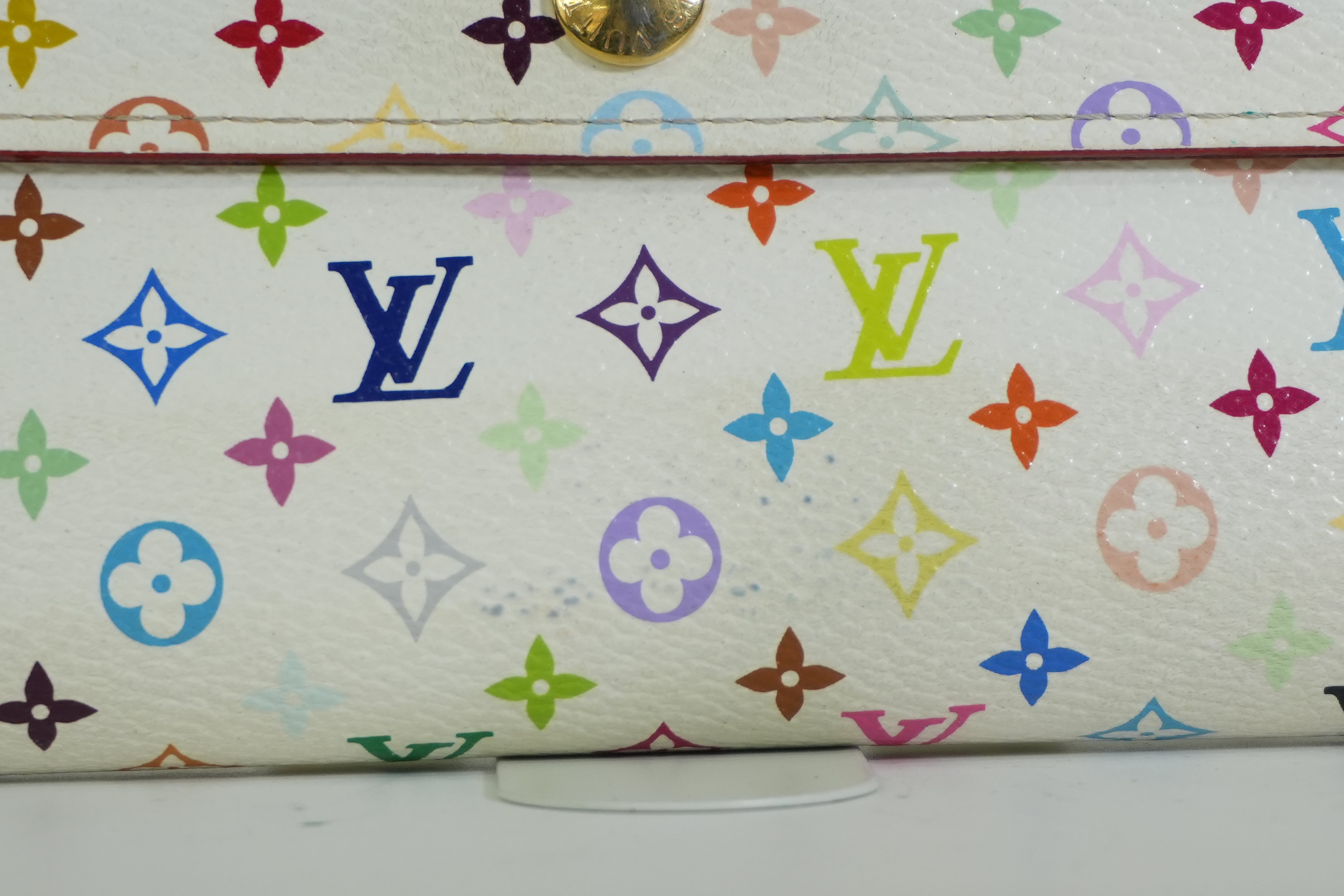 Pre-owned Louis Vuitton Multicolor Alexandra Wallet