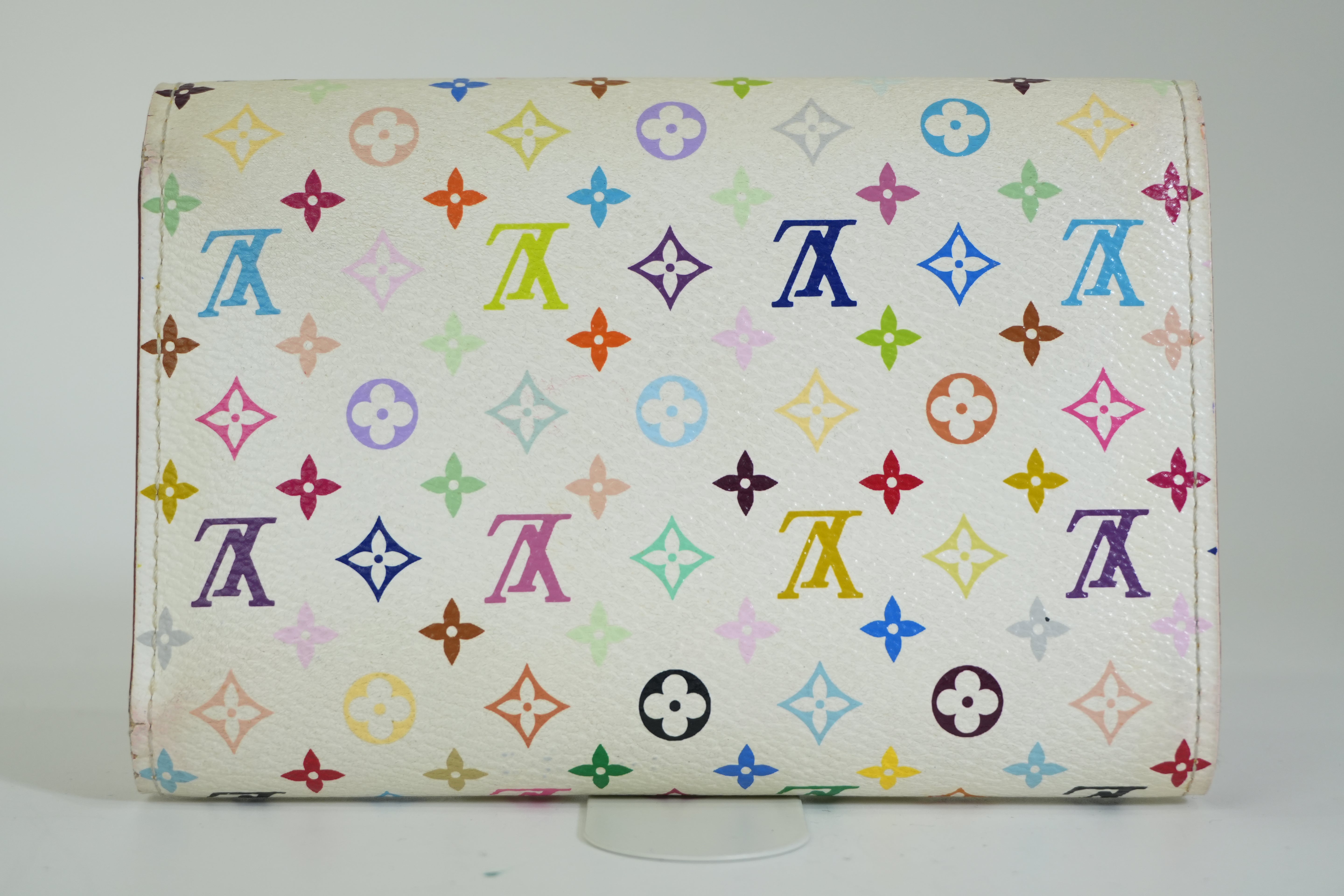 Pre-owned Louis Vuitton Multicolor Alexandra Wallet