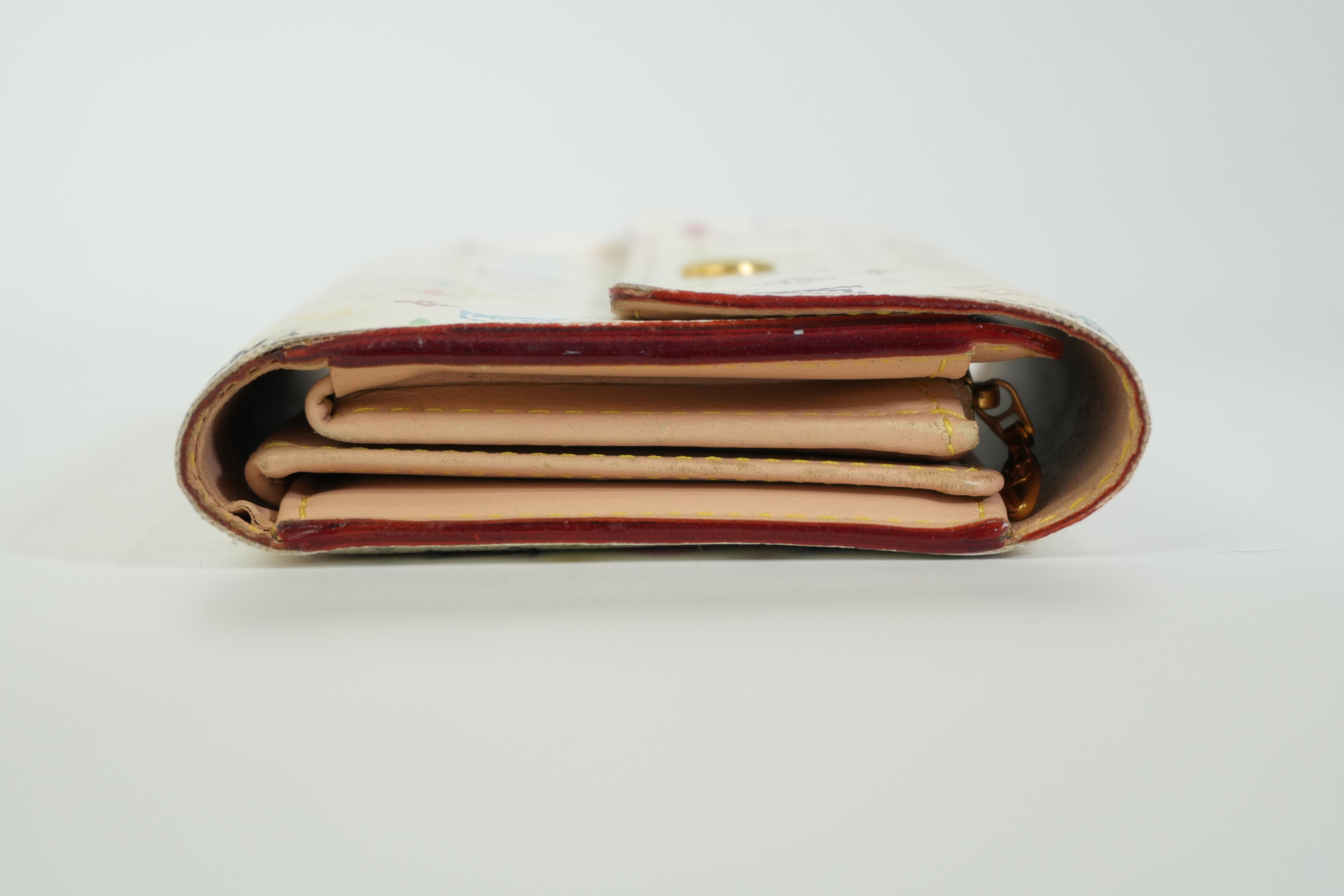 Pre-owned Louis Vuitton Multicolor Alexandra Wallet