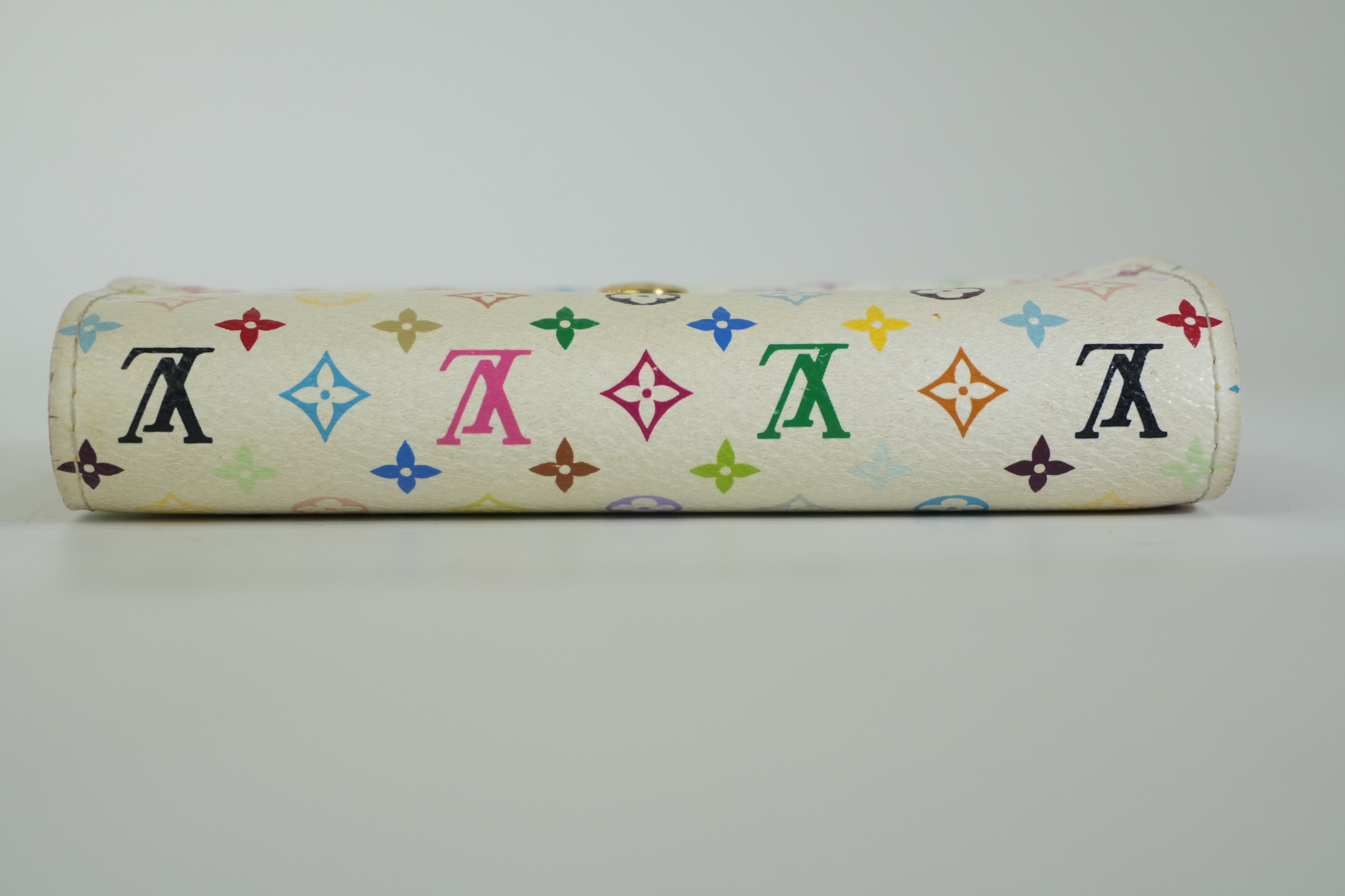 Pre-owned Louis Vuitton Multicolor Alexandra Wallet