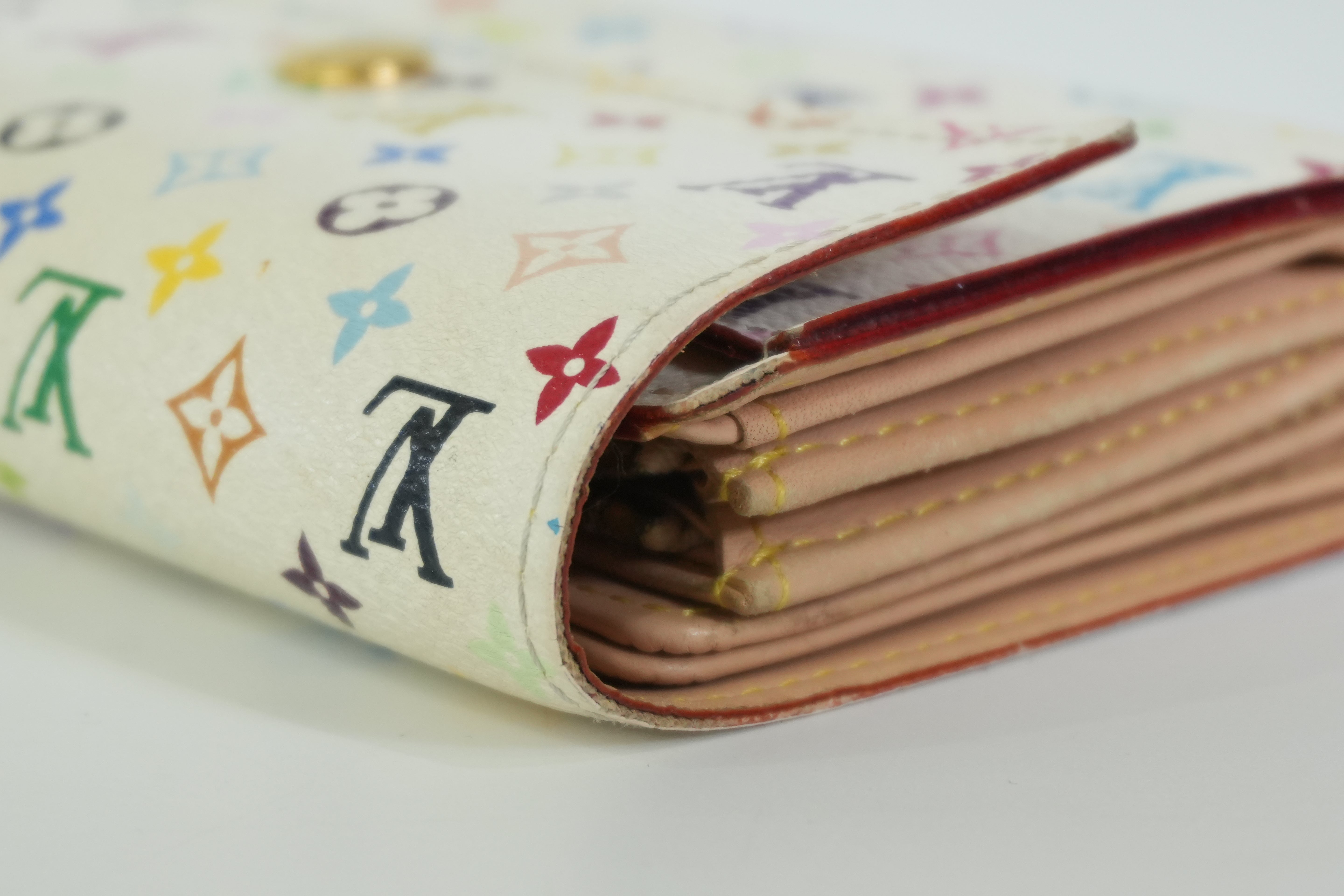 Pre-owned Louis Vuitton Multicolor Alexandra Wallet