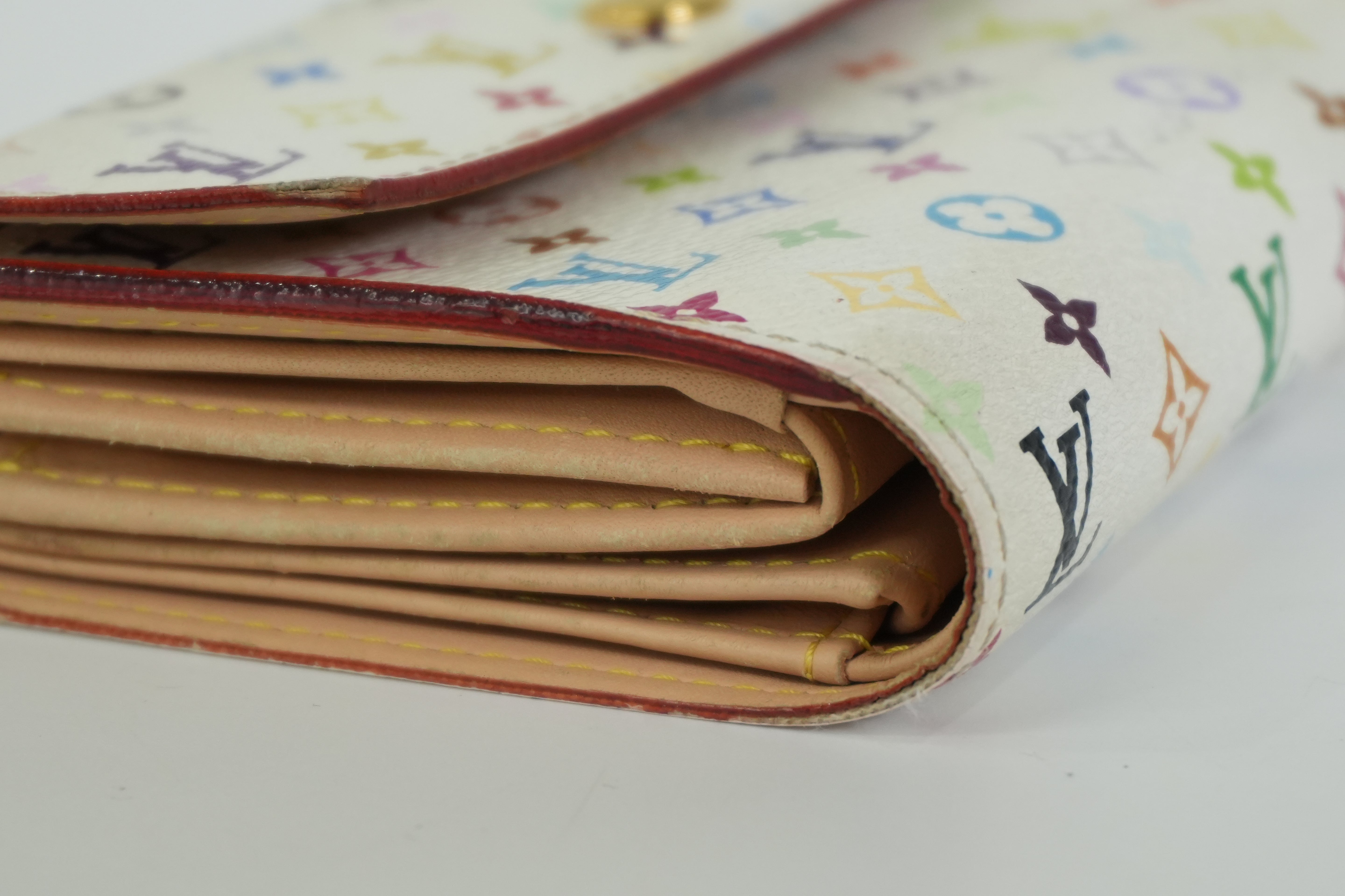 Pre-owned Louis Vuitton Multicolor Alexandra Wallet