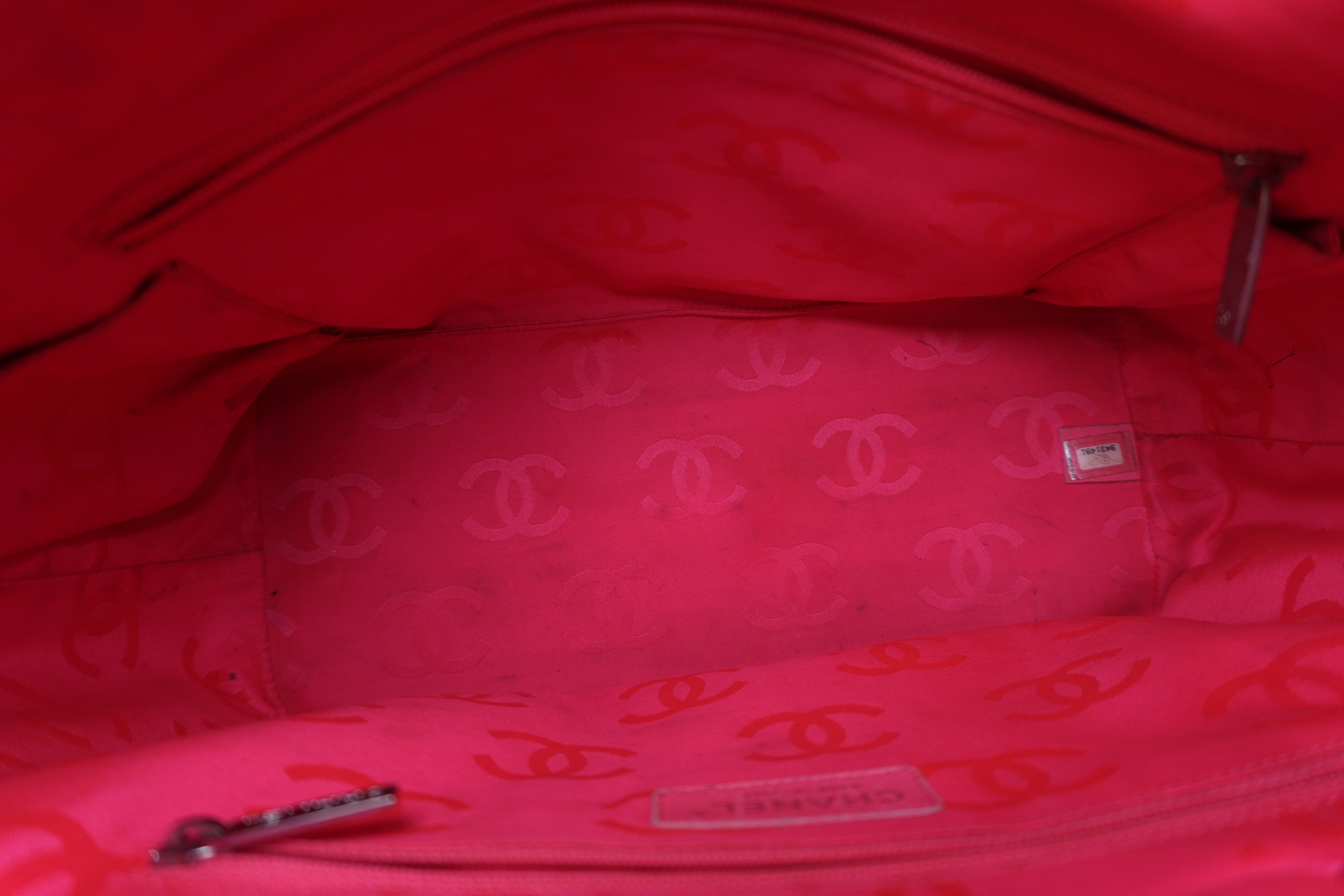 Pre-owned Chanel Leather Tote Bag Black