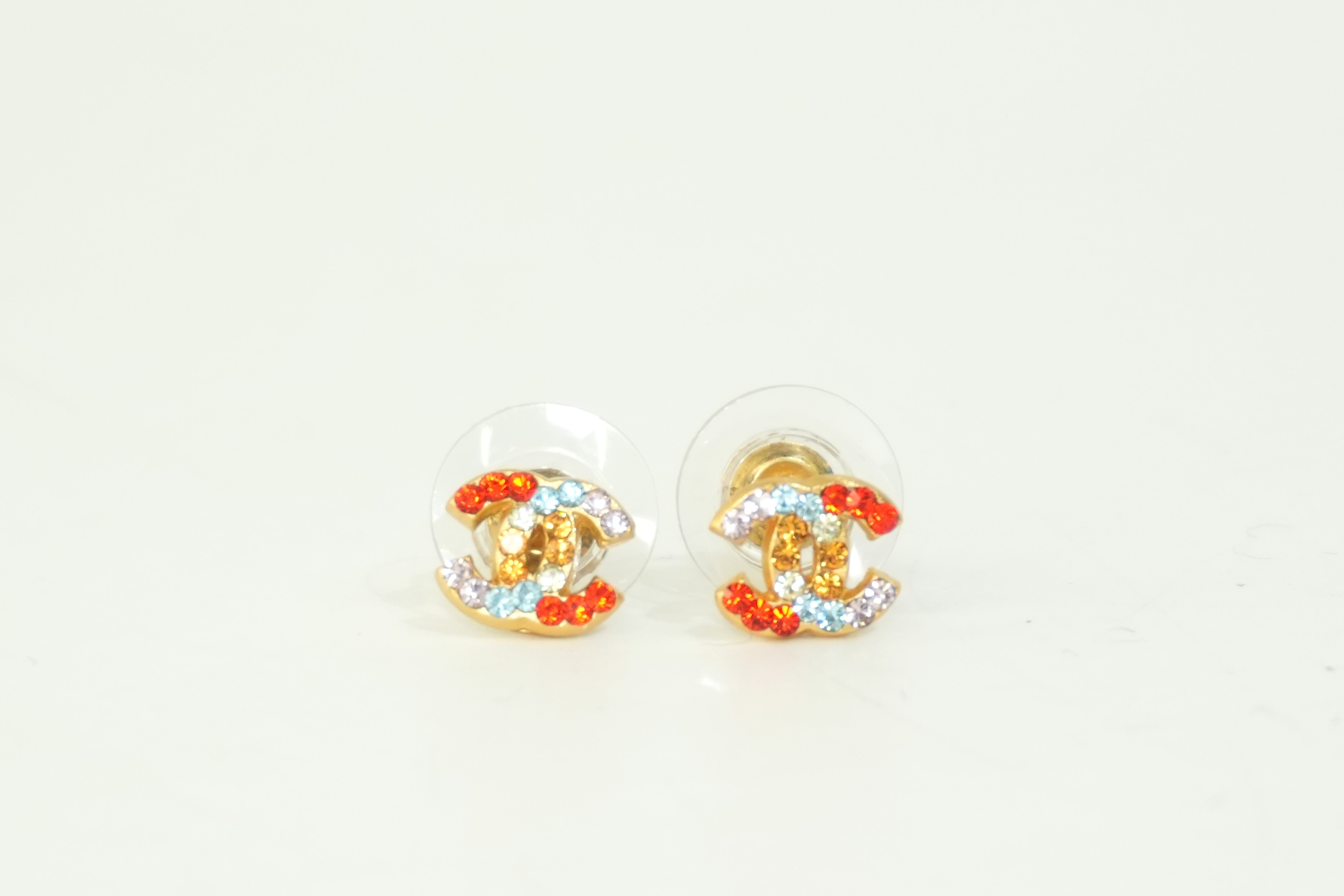 Pre-owned Chanel Earrings Multicolor