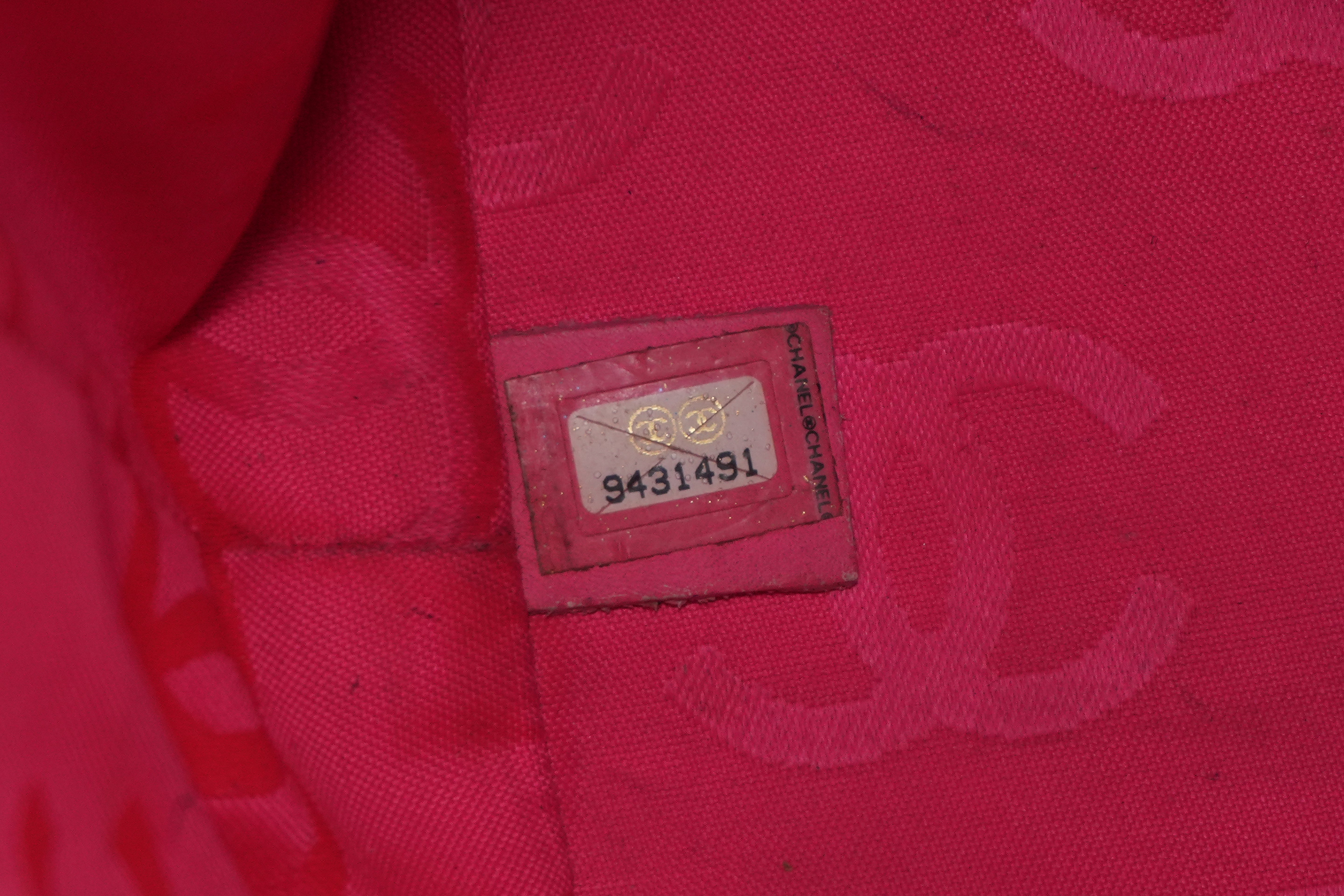 Pre-owned Chanel Leather Tote Bag Black