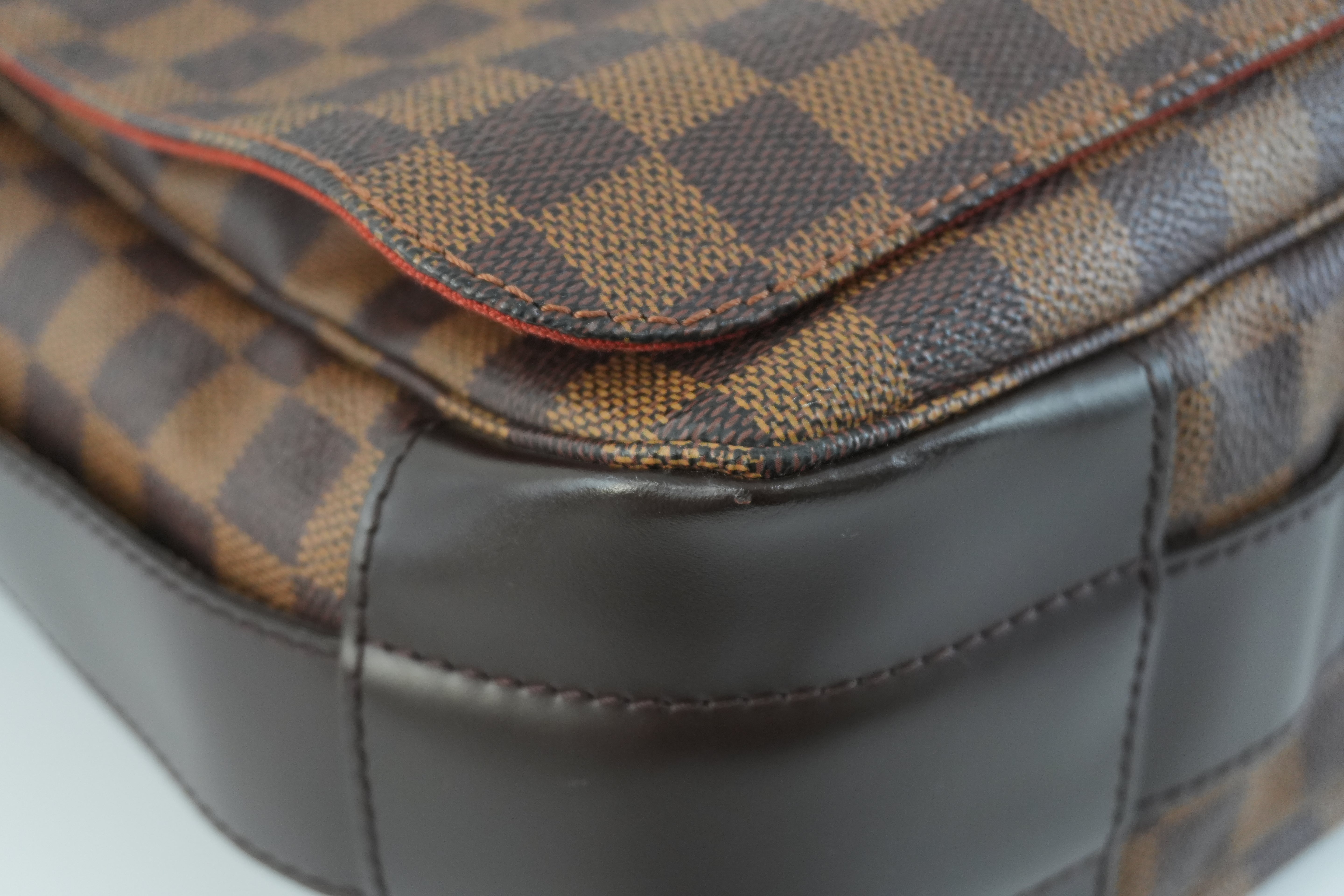 Pre-owned Louis Vuitton Damier Ebene Bastille Messenger Shoulder Bag