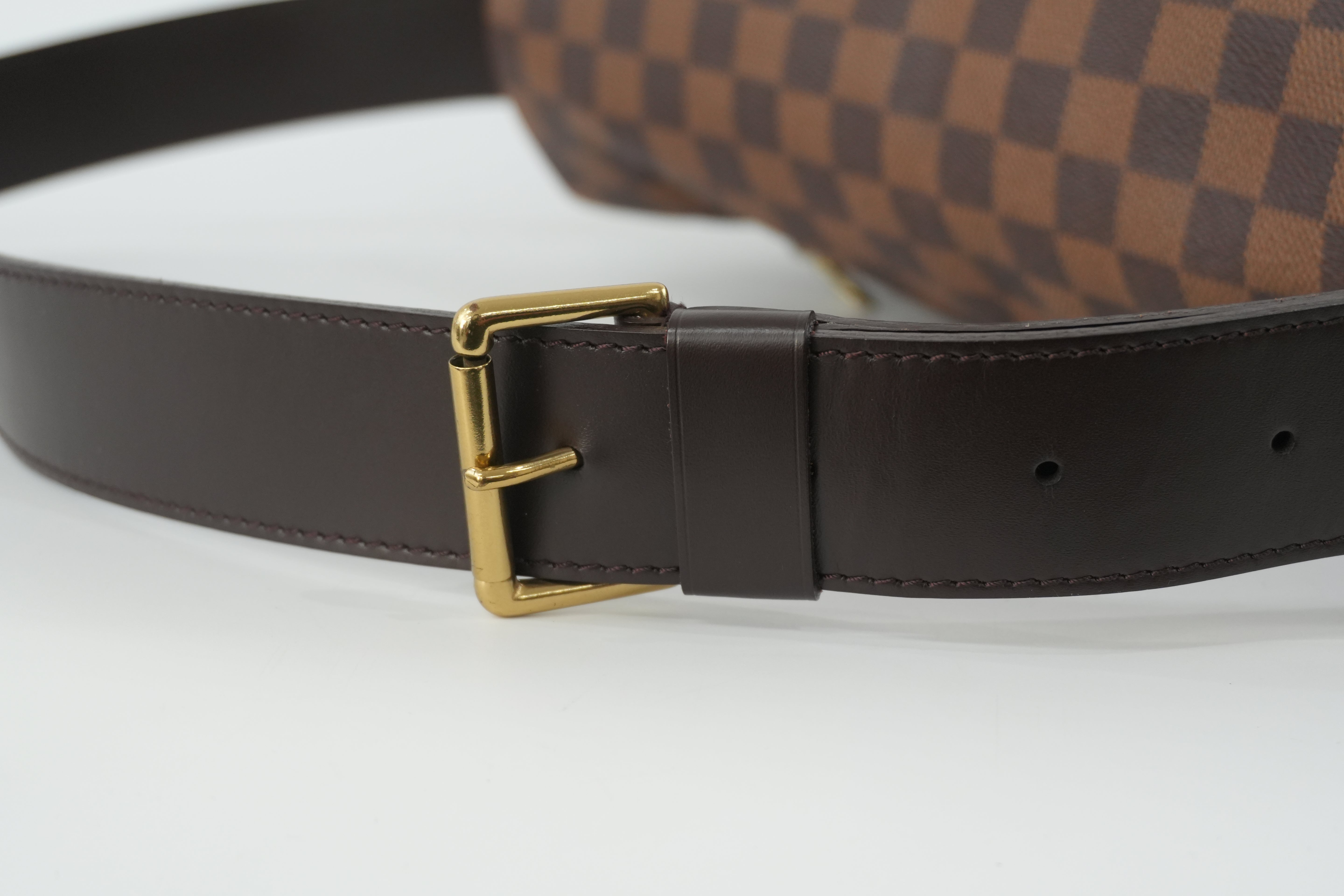 Pre-owned Louis Vuitton Damier Ebene Bastille Messenger Shoulder Bag